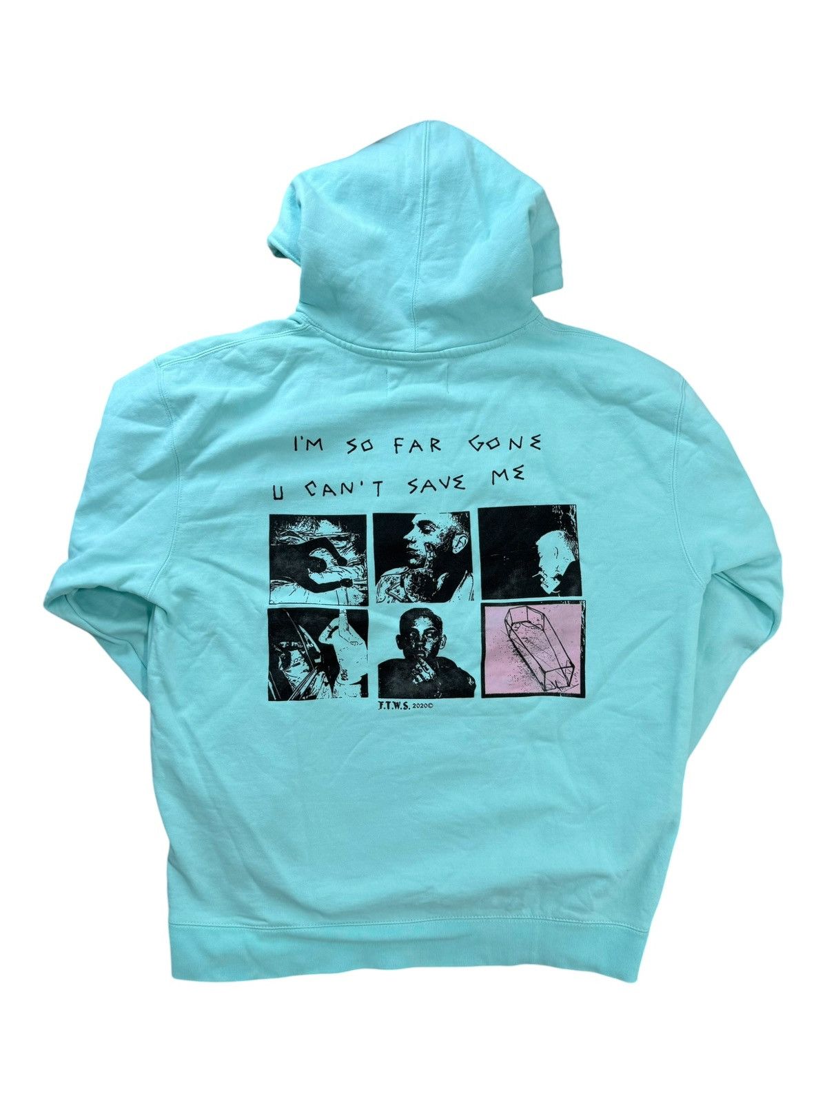 For Those Who Sin FTWS X blackbear Can’t Make You Care Hoodie Size US L / EU 52-54 / 3 - 2 Thumbnail