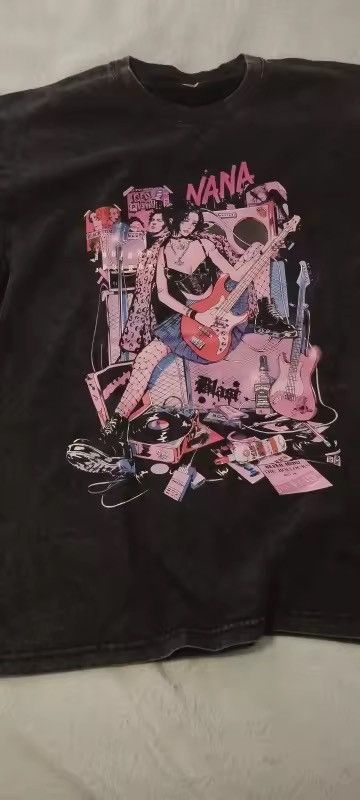 Other Anime Graphic Tee - Acid Wash Vintage Style Size US XXL / EU 58 / 5 - 3 Thumbnail