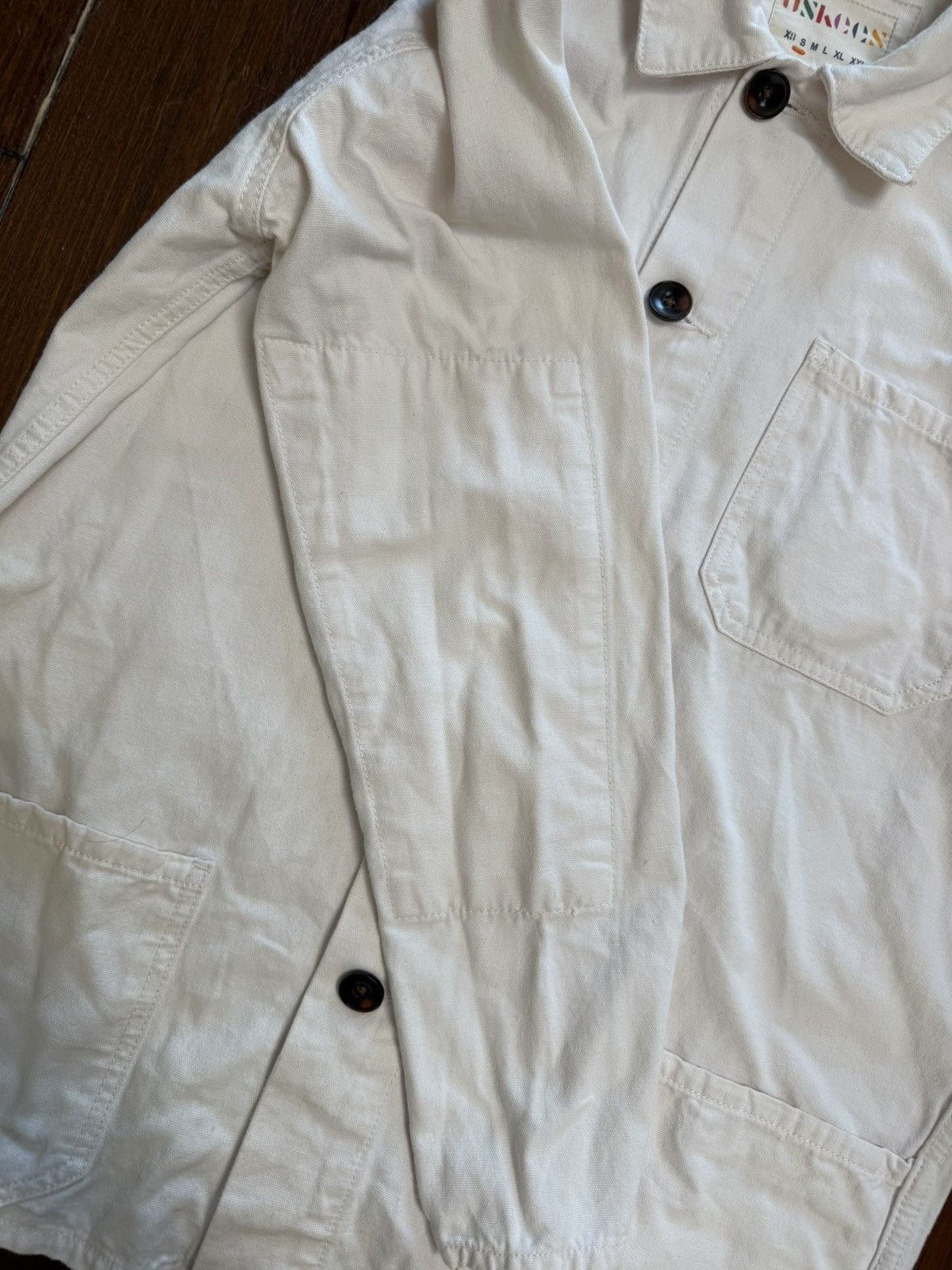 Other Chore Jacket - White- Heavy Duty Size US S / EU 44-46 / 1 - 5 Thumbnail
