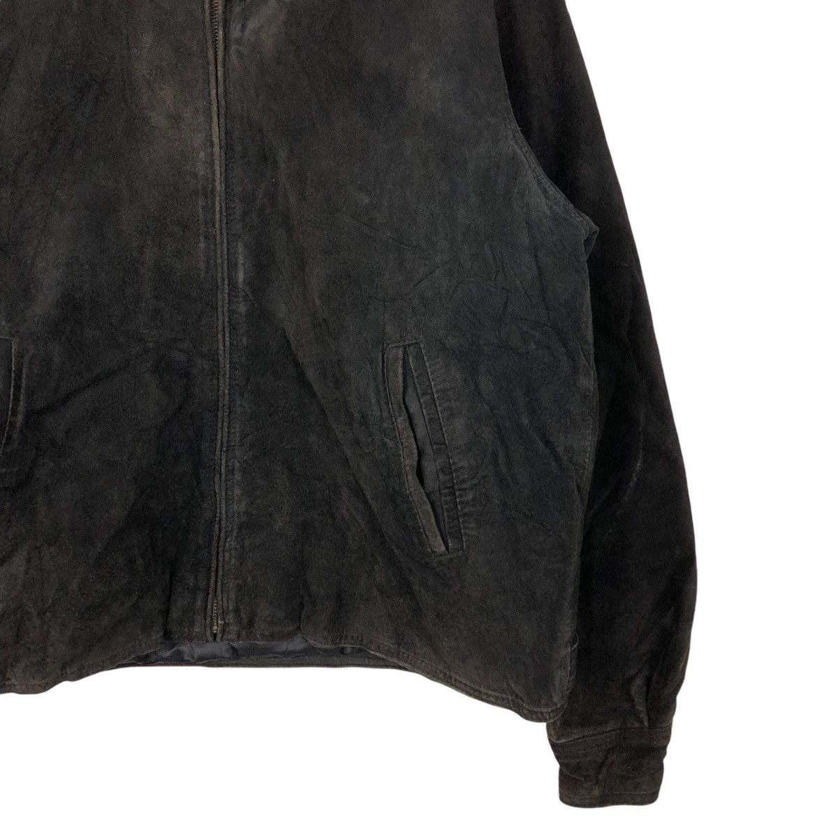 Japanese Brand 🔥VINTAGE GENUINE LEATHER JACKET XENON MEN ISSEY MIYAKE Size US L / EU 52-54 / 3 - 7 Thumbnail