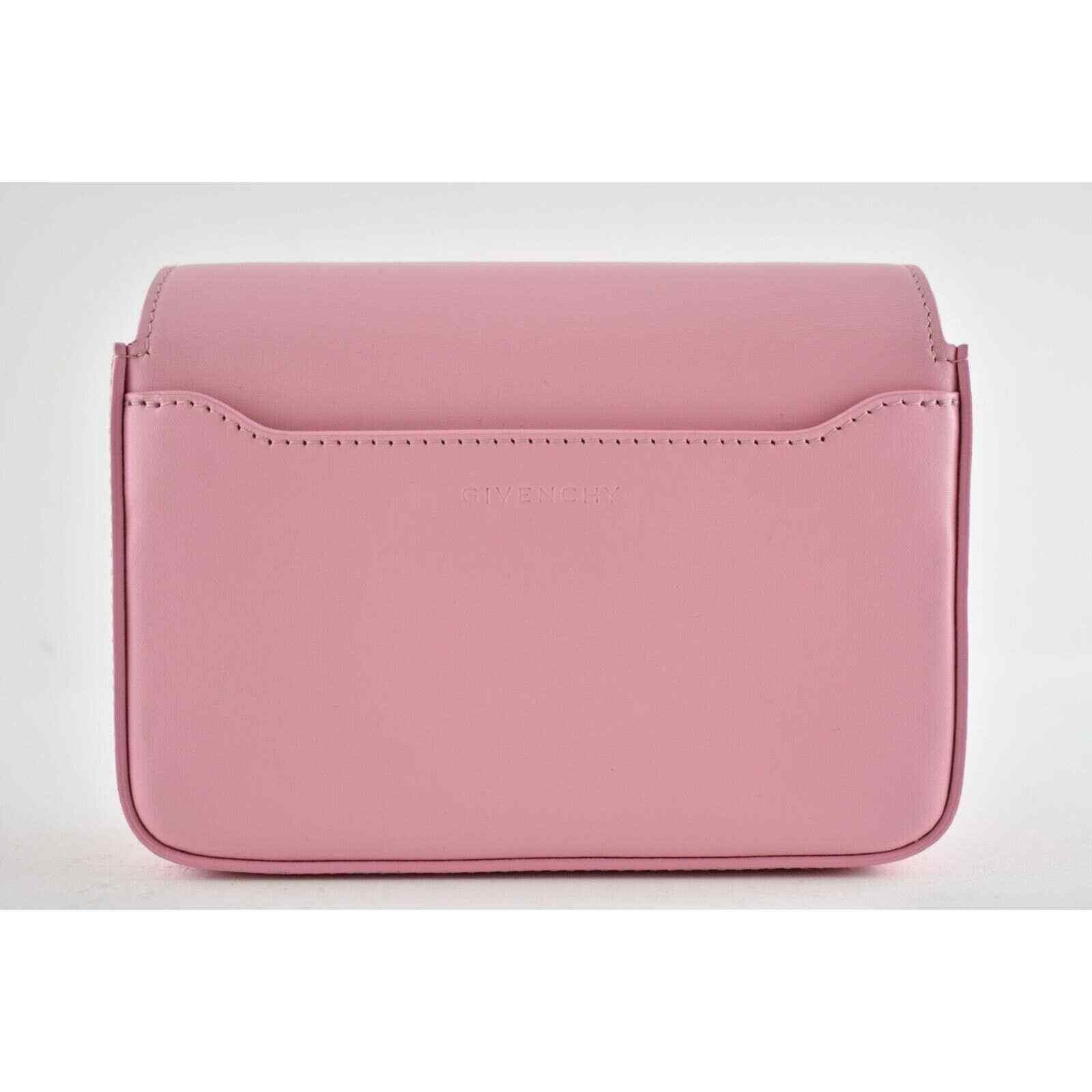 Givenchy Givenchy Mini Leather Silver Flap Crossbody Shoulder Bag Size ONE SIZE - 8 Thumbnail