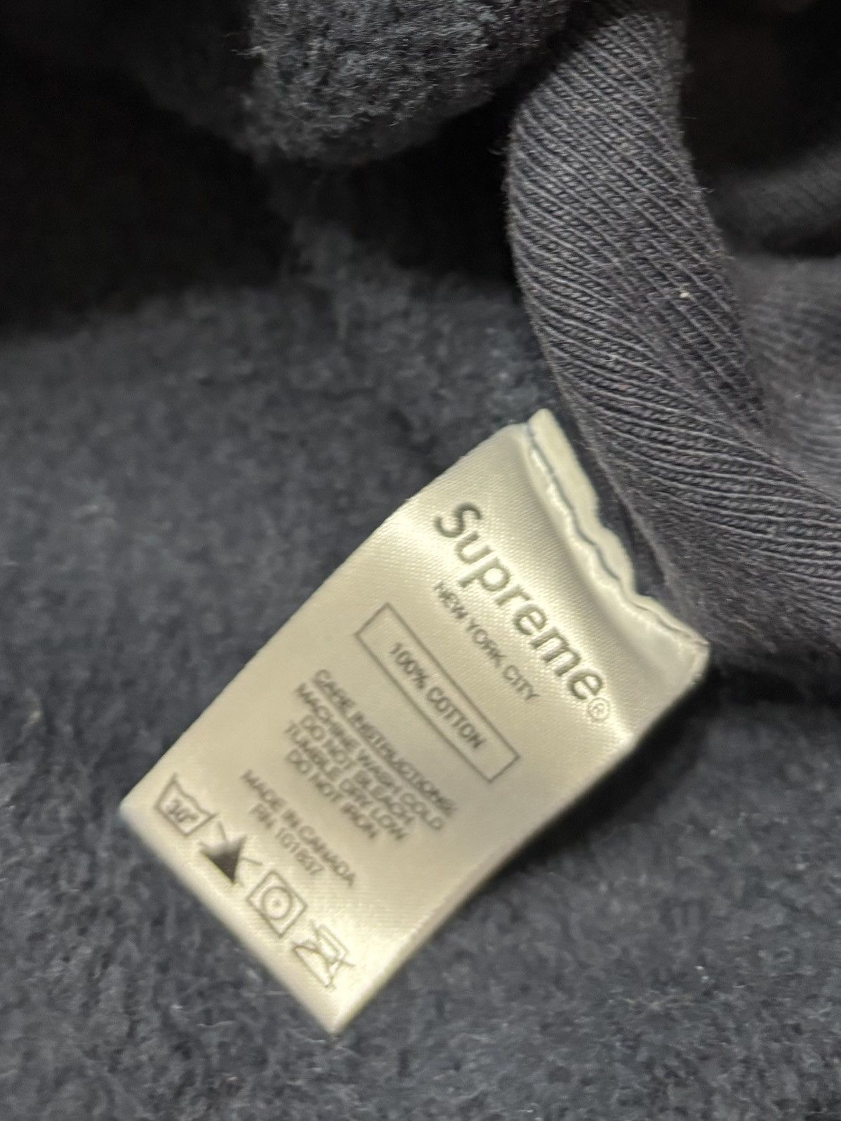 Supreme Supreme Icy Arc Hooded Sweatshirt (Navy) Size US L / EU 52-54 / 3 - 5 Thumbnail