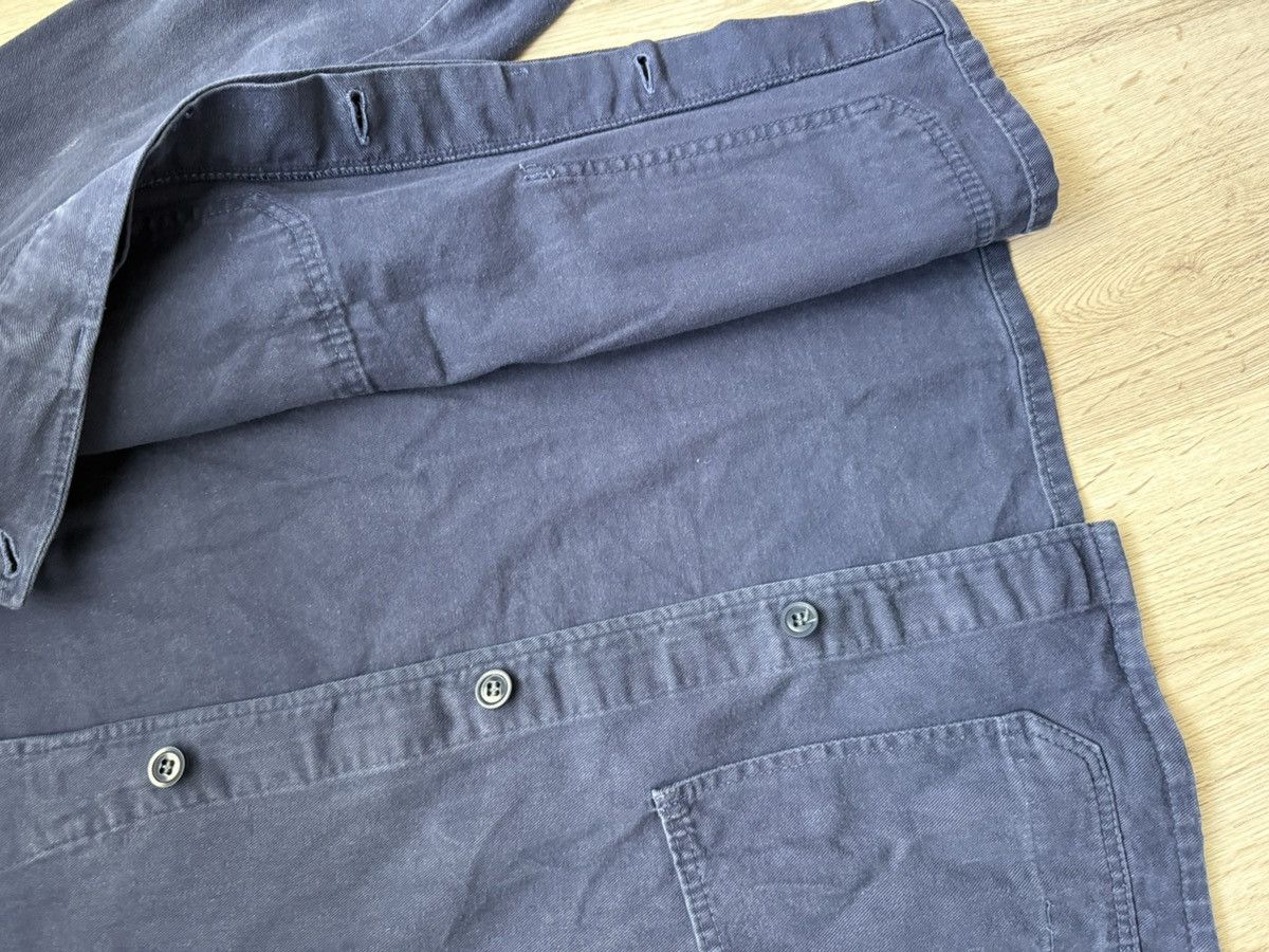 Other Vintage Worker Chore Jacket Blue Workwear French Style Size US M / EU 48-50 / 2 - 19 Thumbnail