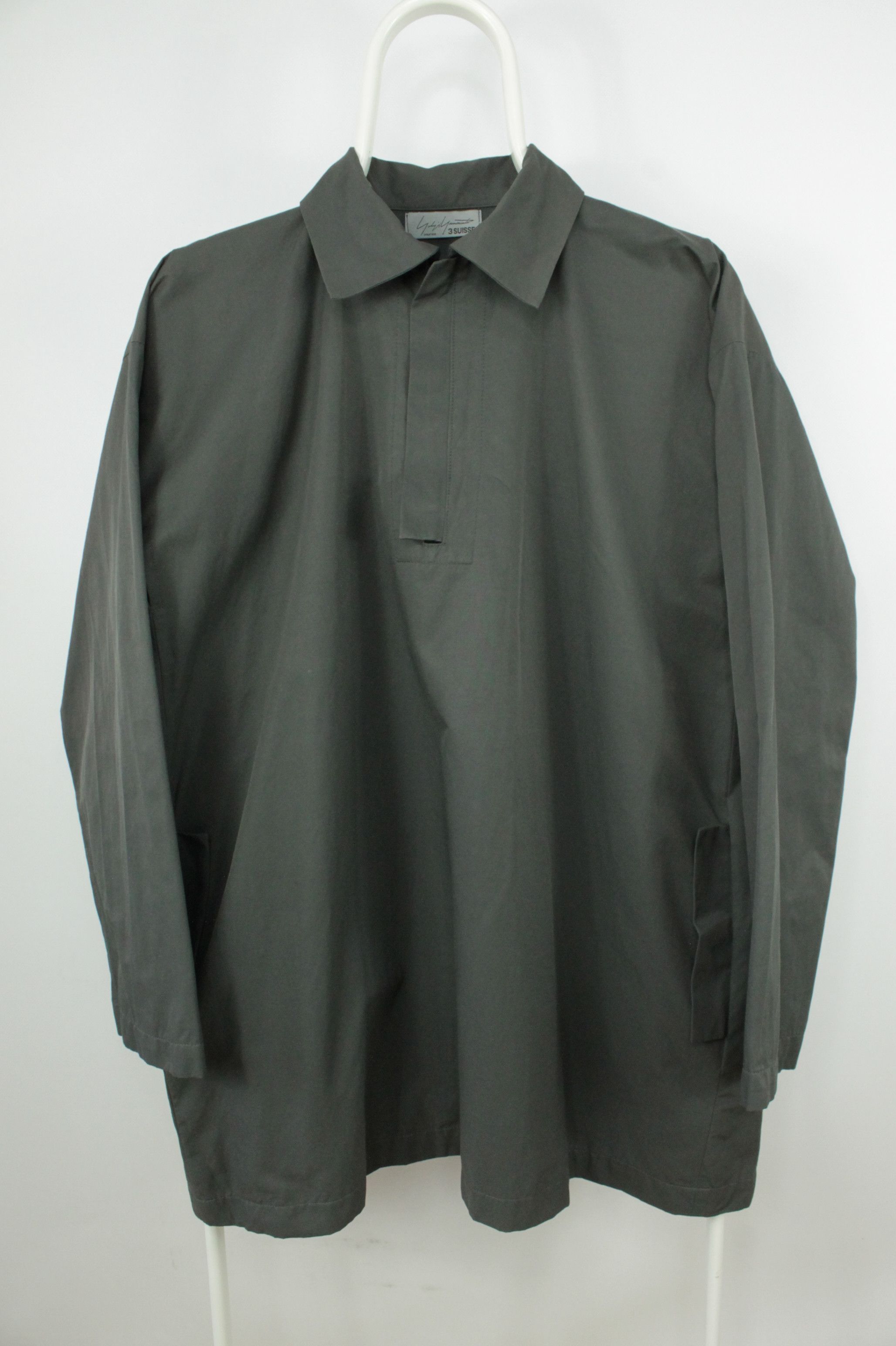Yohji Yamamoto Vintage Yohji Yamamoto 3SUISSES Overshirt Anorak Jacket Size US S / EU 44-46 / 1 - 1 Thumbnail