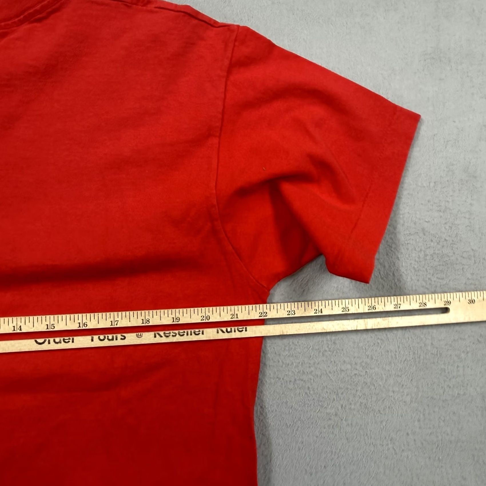 Fruit Of The Loom VINTAGE Sunset Rock Shirt Mens L Red Nature Graphic Fruit of the Loom 90s Size US L / EU 52-54 / 3 - 5 Thumbnail