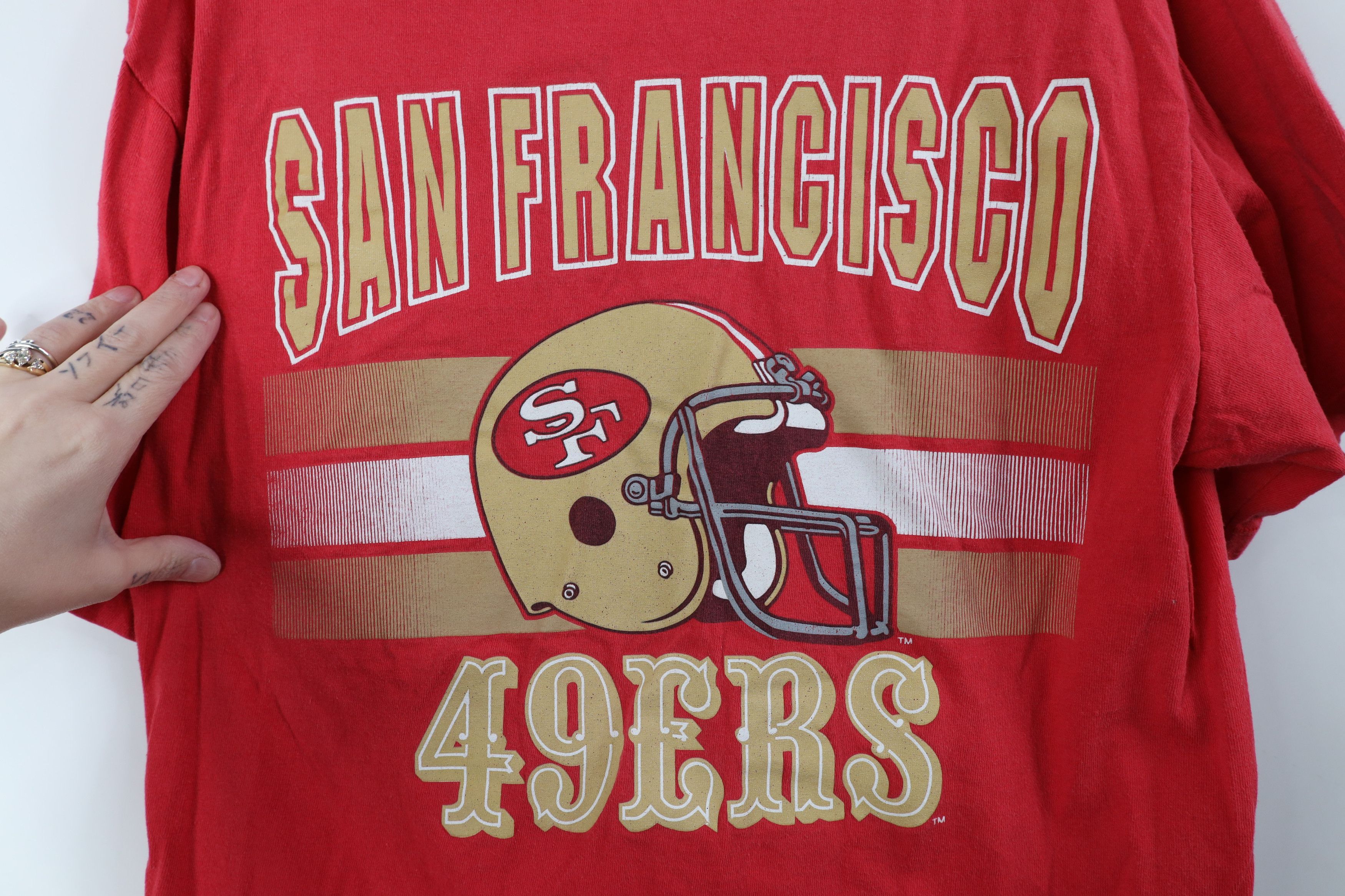 Vintage Vintage 90s San Francisco 49ers Short Sleeve T-Shirt Size US M / EU 48-50 / 2 - 4 Thumbnail