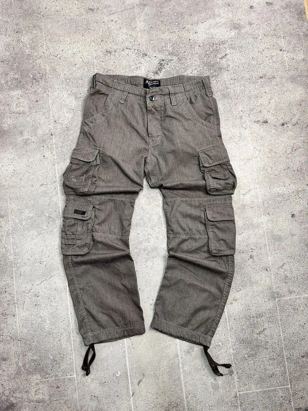 14th Addiction Avant-Garde Brown Casual Streetwear Pants Vintage Style Y2K Size US 34 / EU 50 - 2 Thumbnail