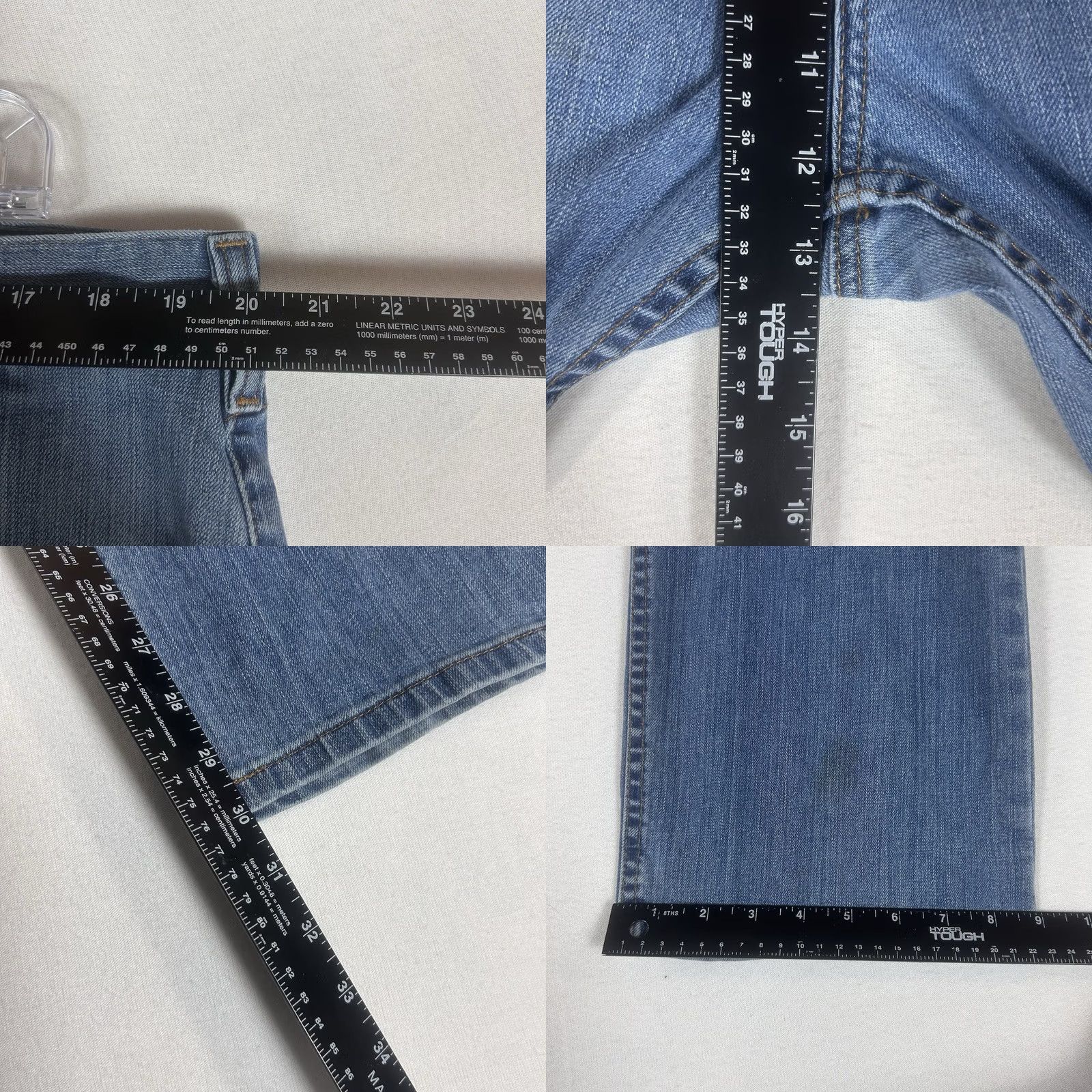 Carhartt Carhartt Jeans Mens 40 Blue Rugged Flex Relaxed Fit 40x30 Straight Leg Denim Work Size US 40 / EU 56 - 9 Thumbnail