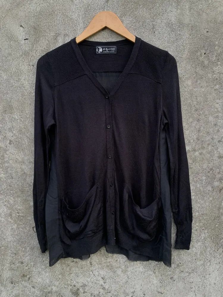 Hysteric Glamour GOTHIC SKULL DISTREASSED CARDIGAN Size US M / EU 48-50 / 2 - 4 Thumbnail