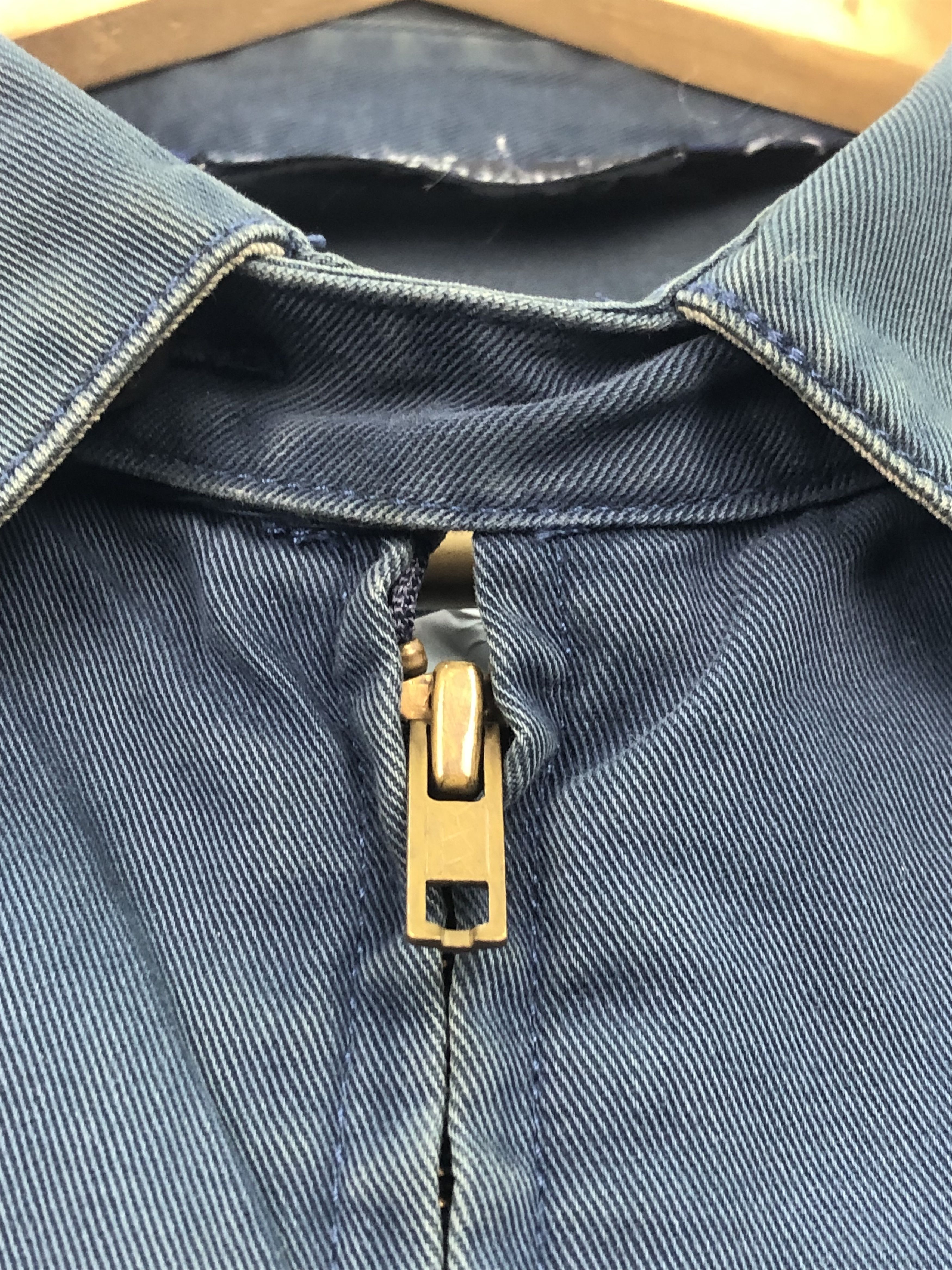 Polo Ralph Lauren Vintage 90s Polo Ralph Lauren Denim Jacket Zip J0125 Size US XL / EU 56 / 4 - 5 Thumbnail