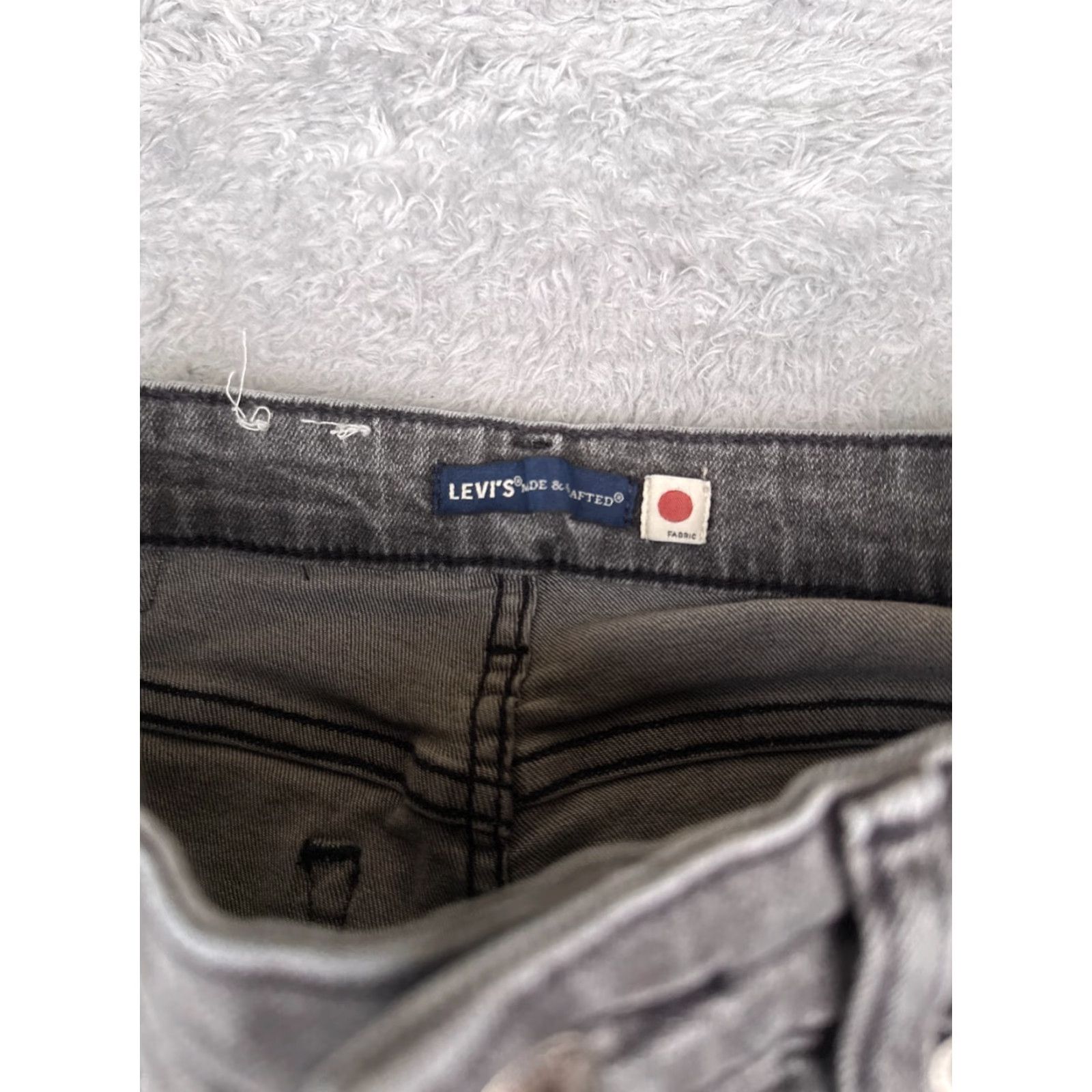 Levi's Levi's Women Skinny Jeans 27 Black Denim 26x30 Vintage Style Stretch Distressed Mid Rise Casual Size 27" / US 4 / IT 40 - 6 Thumbnail