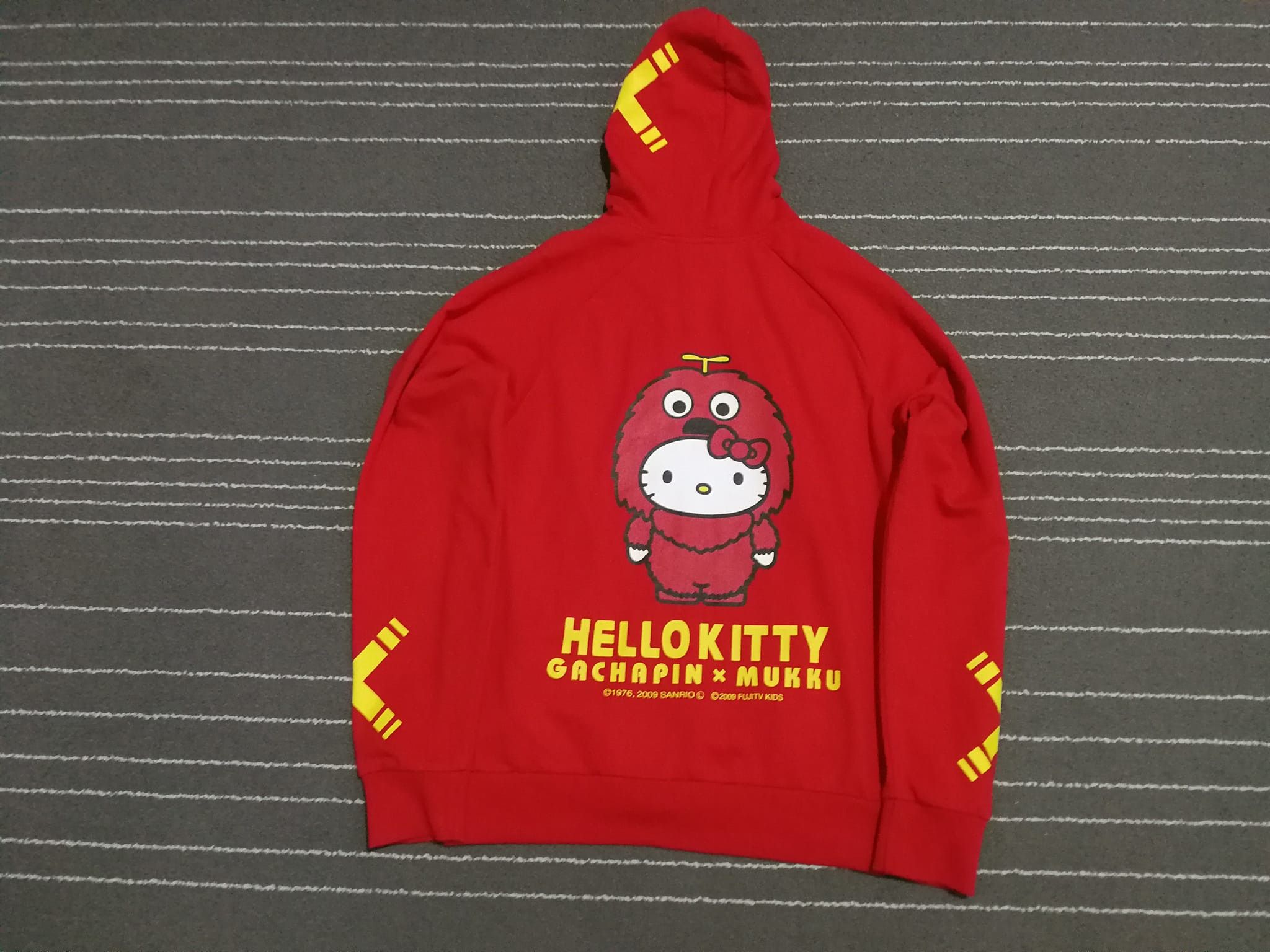 Anime Hello Kitty X gachapin X mukku 2009 S Size S / US 4 / IT 40 - 1 Thumbnail
