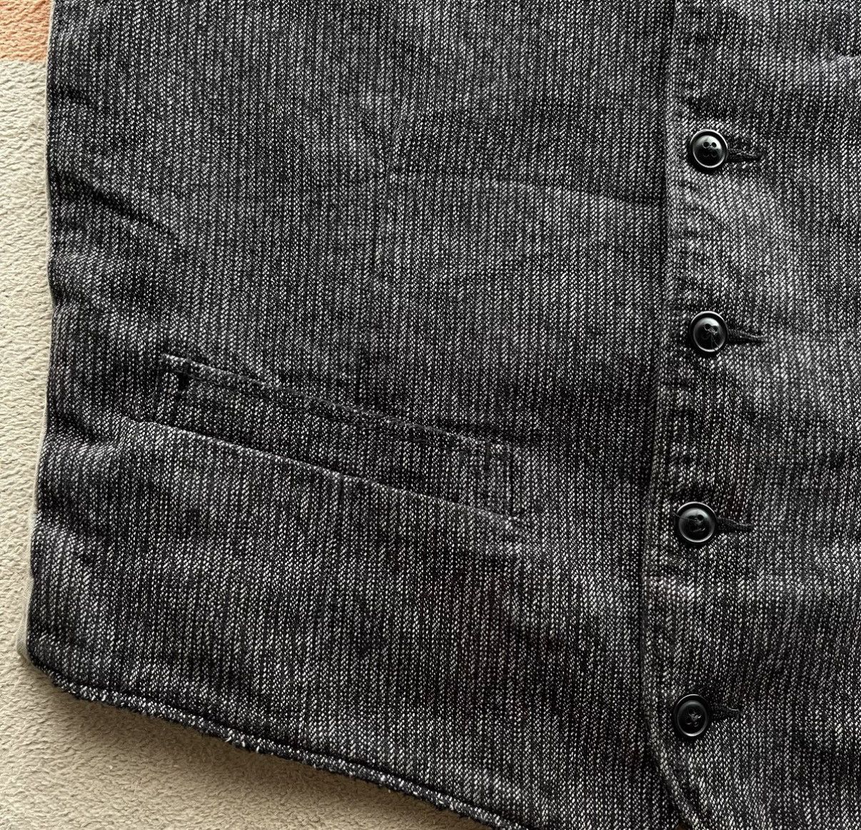 Denim & Supply Ralph Lauren Denim Supply Ralph Lauren Polo RL Salt & Pepper Vest K22 Size US S / EU 44-46 / 1 - 5 Thumbnail