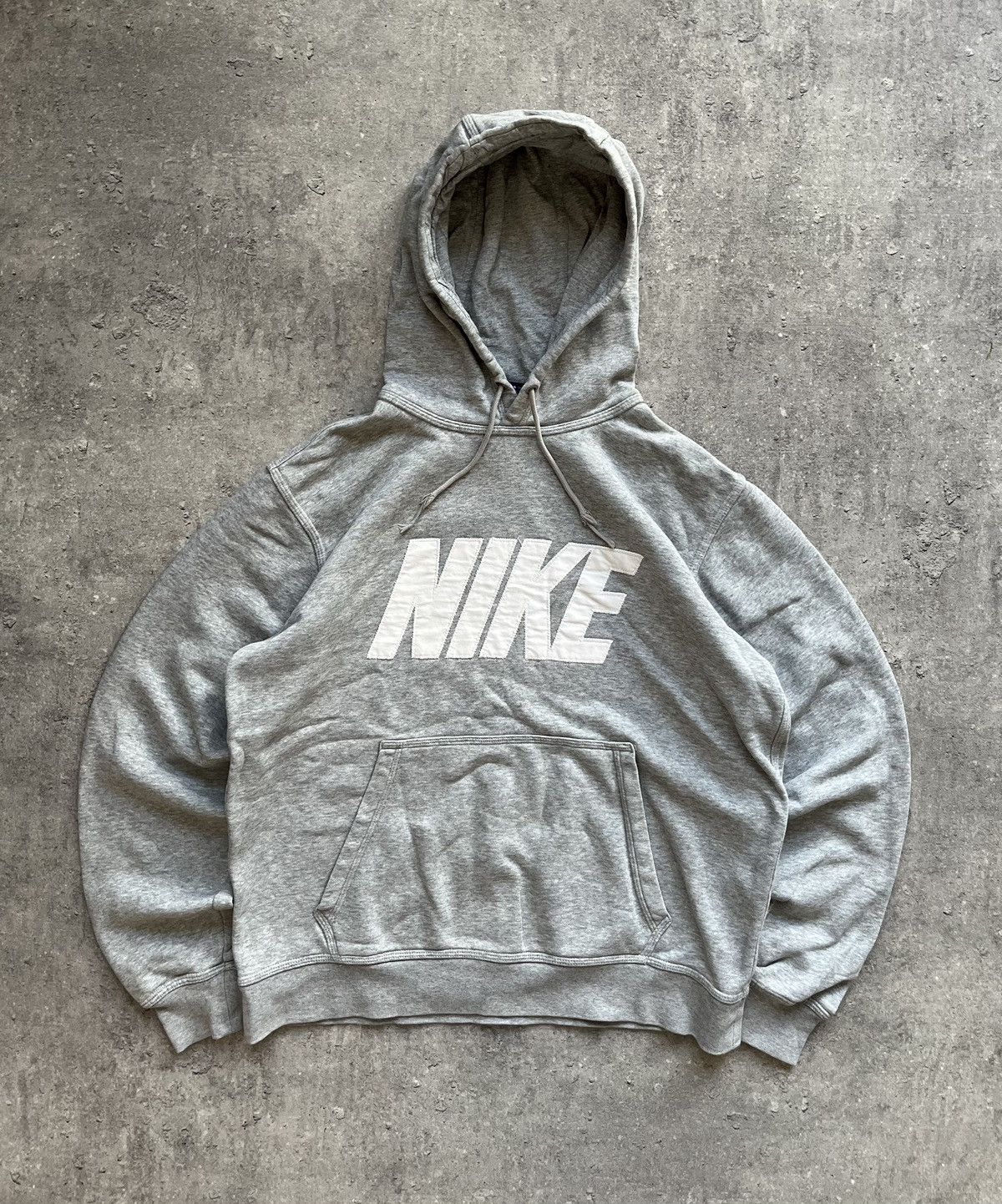 Nike × Vintage Hoodie Nike Vintage Central Logo Style 90s Y2K Drip Size US M / EU 48-50 / 2 - 1 Thumbnail