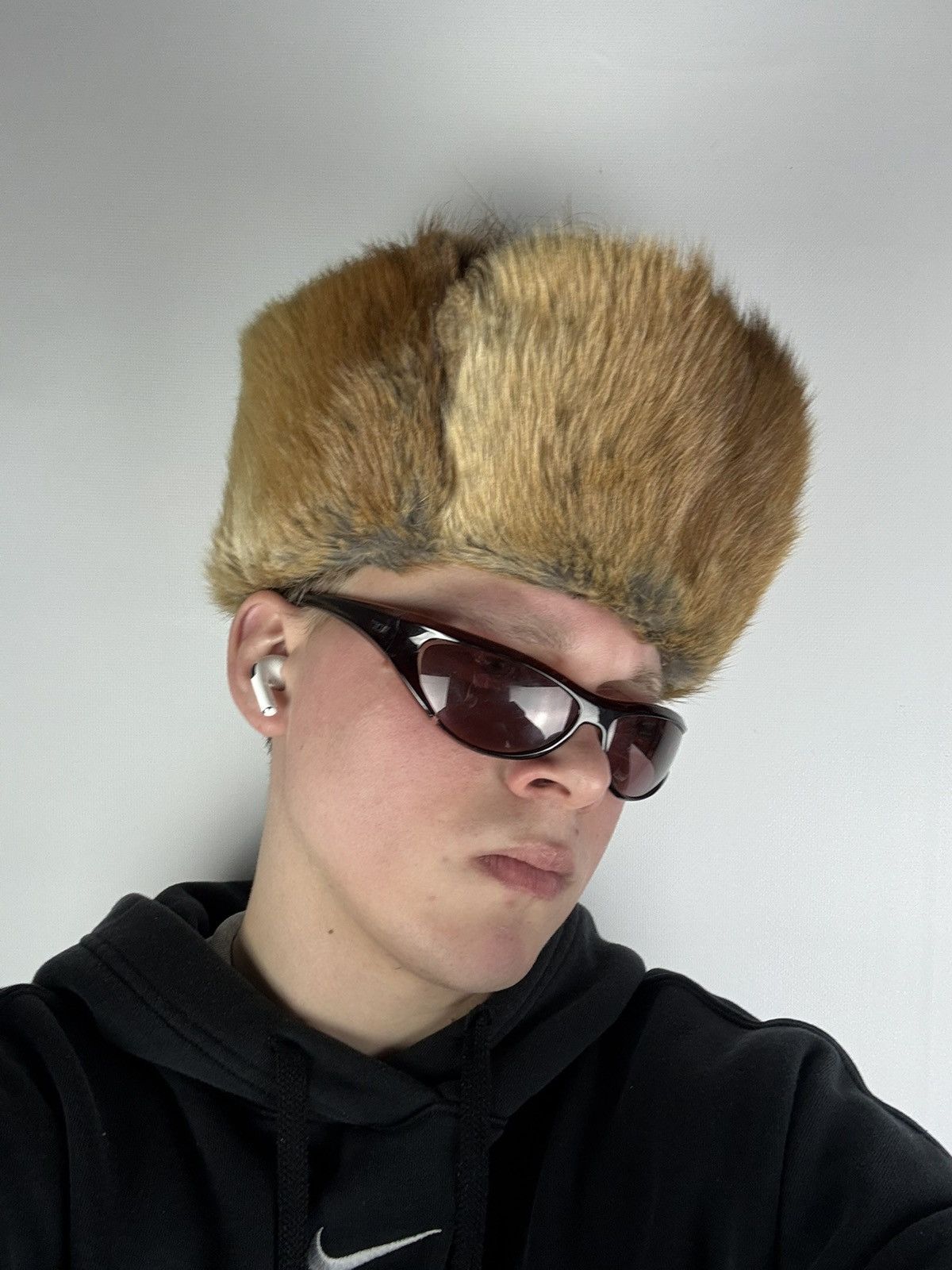 Japanese Brand Fur Fuzzy Mohair Y2K Avant Garde OS Vintage Opium Y2K Size ONE SIZE - 2 Thumbnail