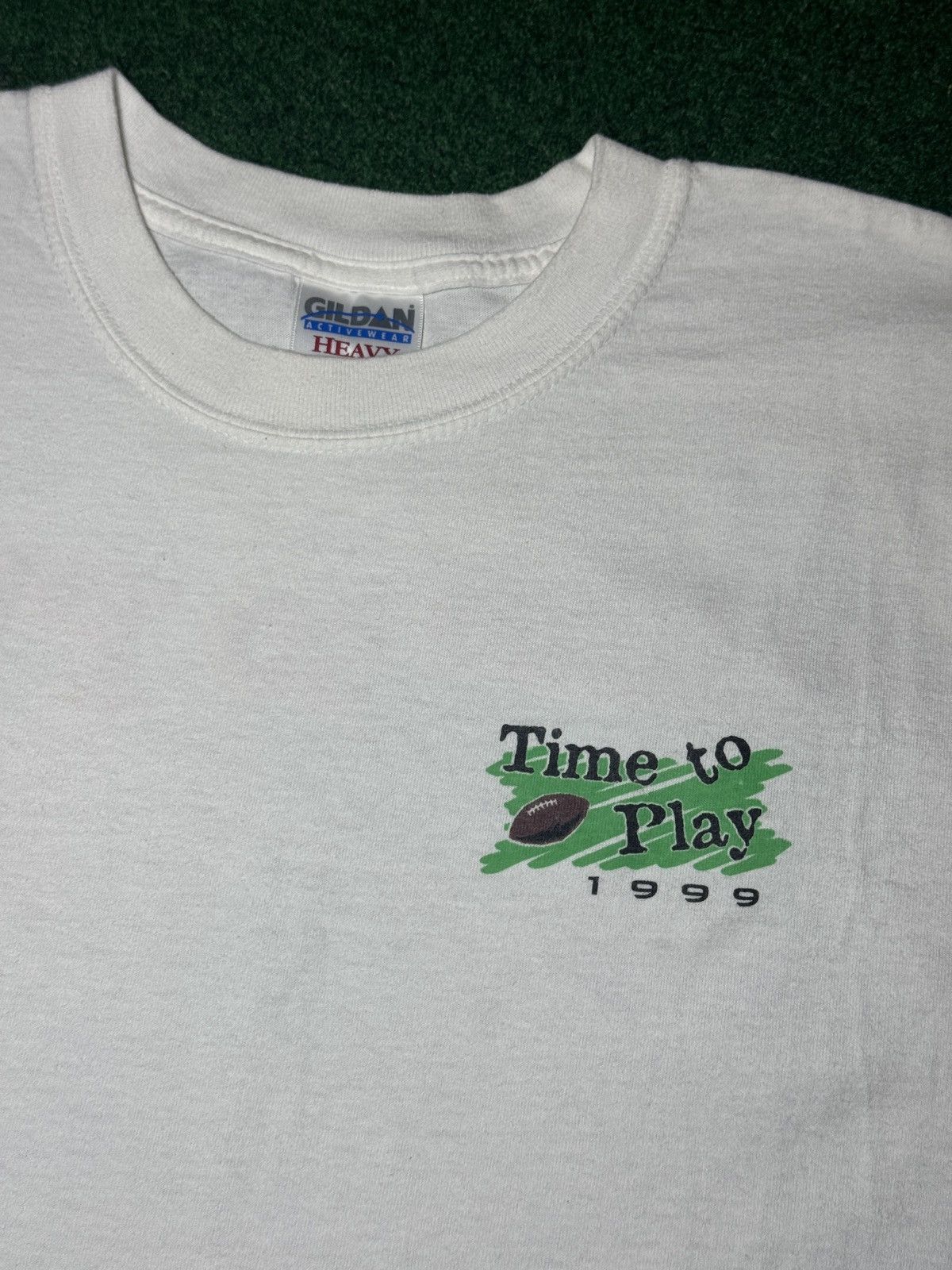 Vintage Vintage 90s Cleveland Browns Time To Play 1999 XL T Shirt Size US XL / EU 56 / 4 - 4 Thumbnail