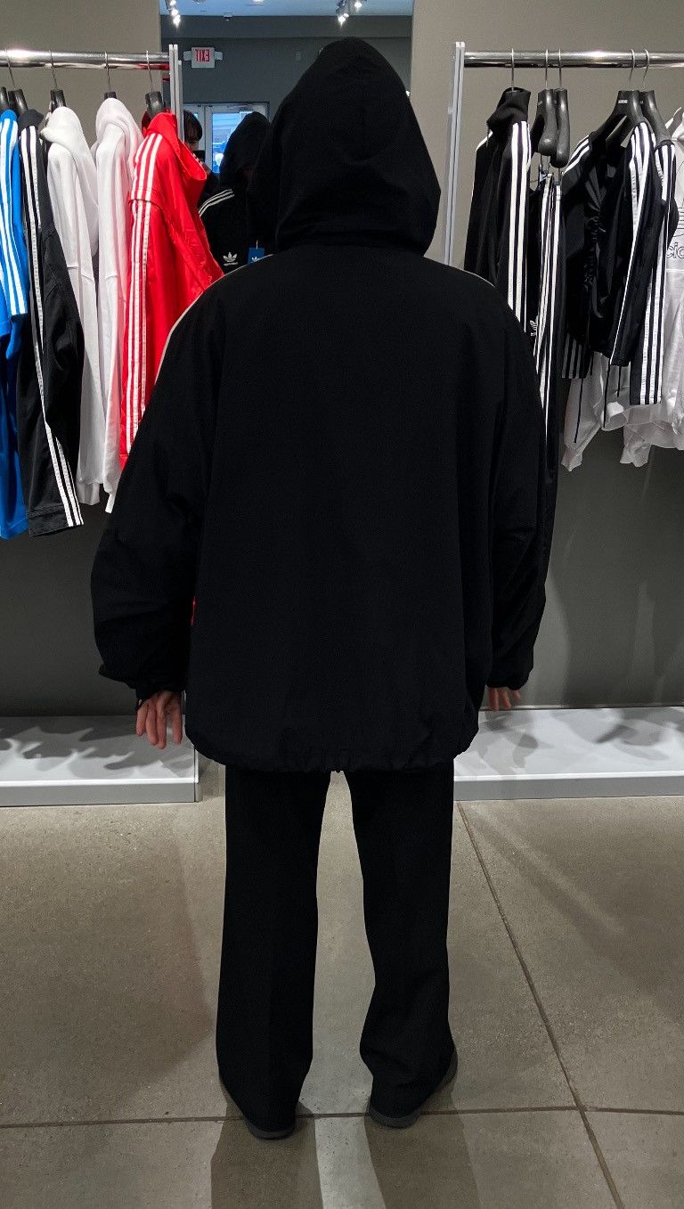 Balenciaga Balenciaga x Adidas Hooded Nylon Tracksuit Jacket Size US M / EU 48-50 / 2 - 5 Thumbnail