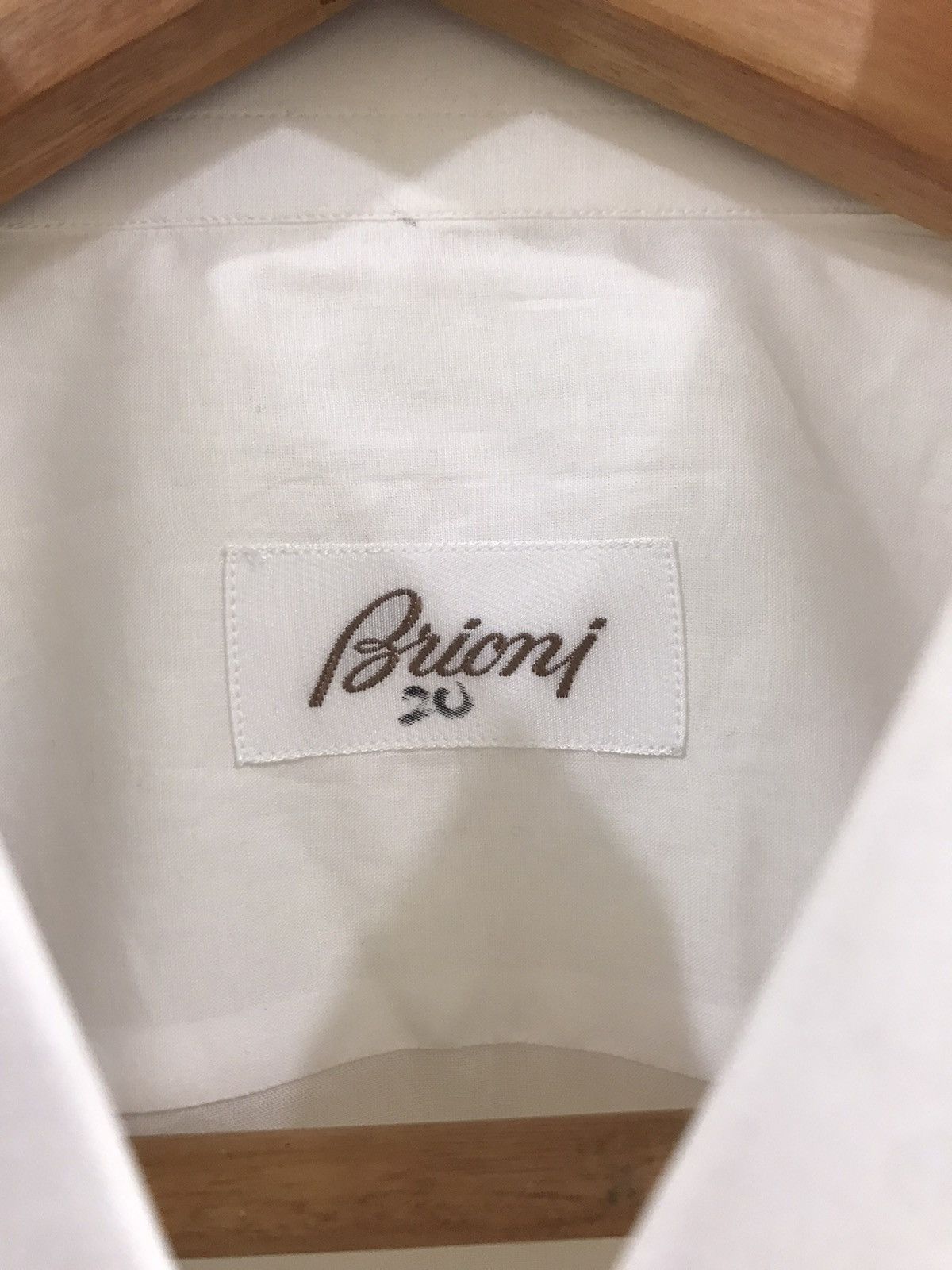 Brioni Brioni Tuxedo Shirt Size US XL / EU 56 / 4 - 7 Thumbnail