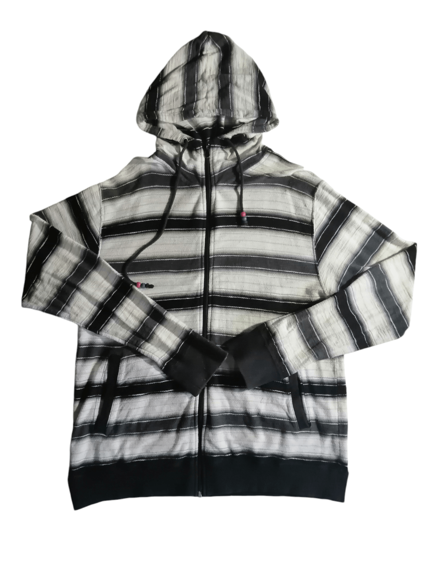 Designer × Vintage Vintage Culture Mix Zipper Hoodie Sweater Size US L / EU 52-54 / 3 - 1 Thumbnail