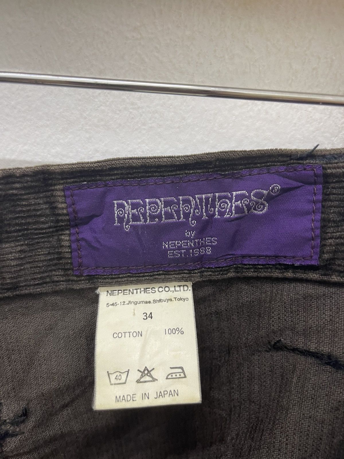 Nepenthes Rare Vintage NEPHENTES Made in Japan Corduroy Size US 34 / EU 50 - 7 Thumbnail