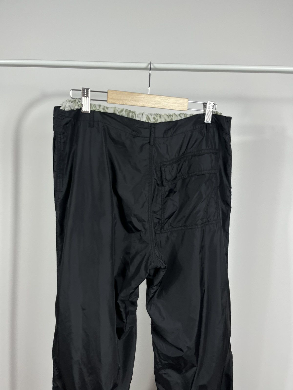 JET SET Jet Set Tech Nylon Pants Black Women’s Size 4 Y2K Size 27" / US 4 / IT 40 - 12 Thumbnail