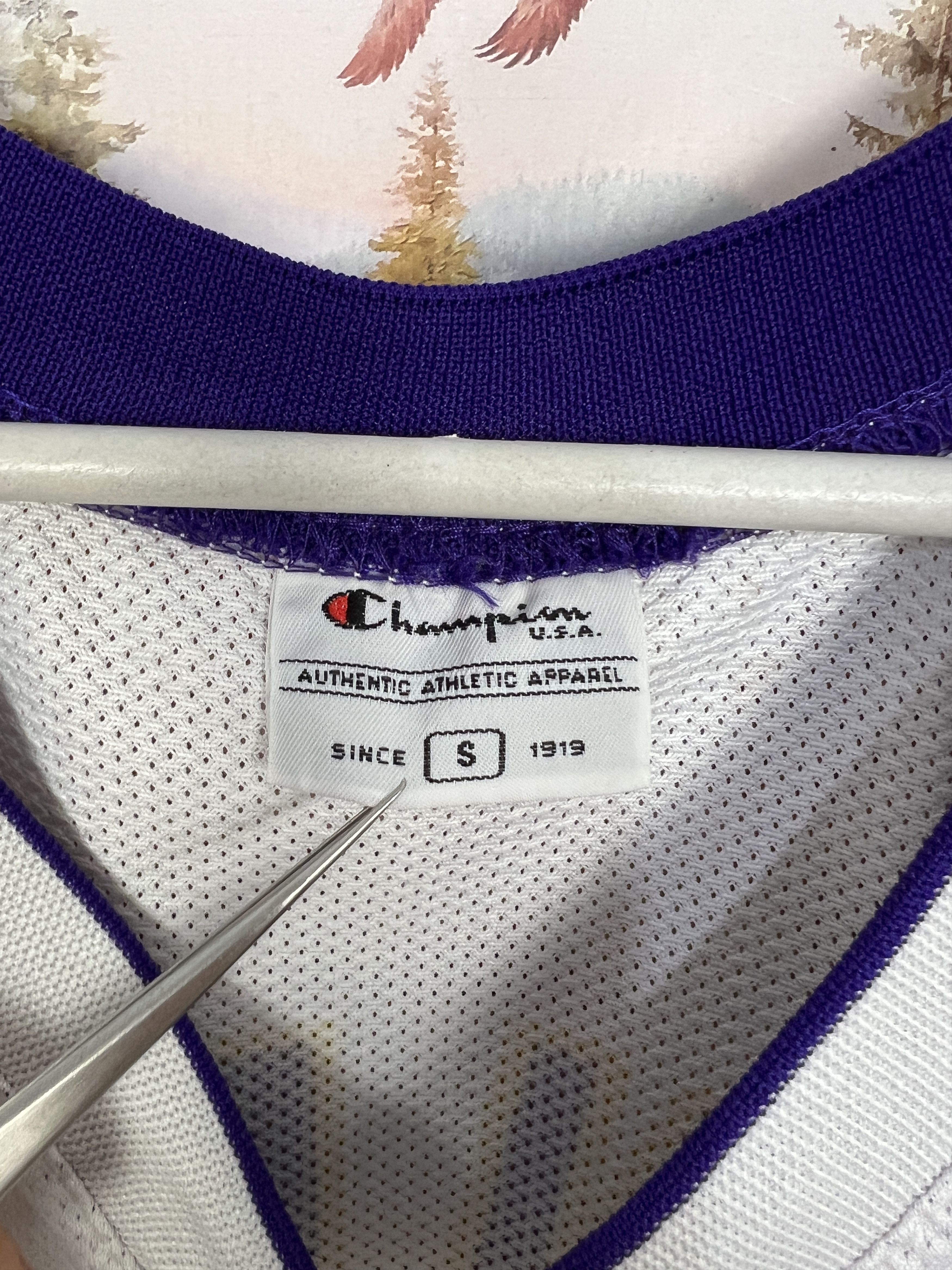 Champion Vintage 90's Champions Los Angeles Lakers O'Neal Jersey Size US S / EU 44-46 / 1 - 7 Thumbnail