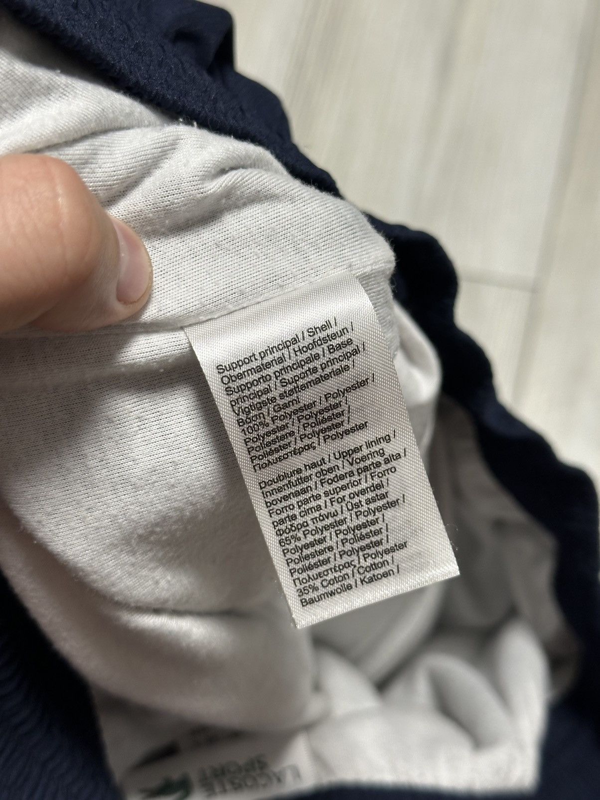 Lacoste × Vintage Sweatpants Lacoste Streetwear Drip Y2K Style Casual Size US 32 / EU 48 - 4 Thumbnail