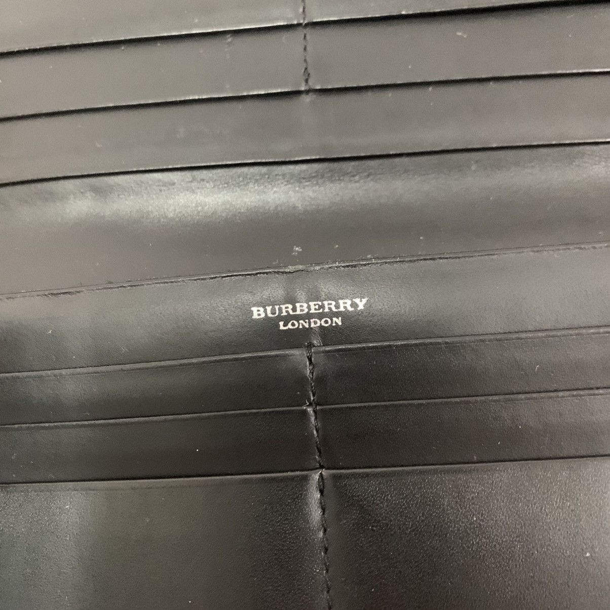Burberry Burberry London Leather Black Wallet Size ONE SIZE - 9 Thumbnail