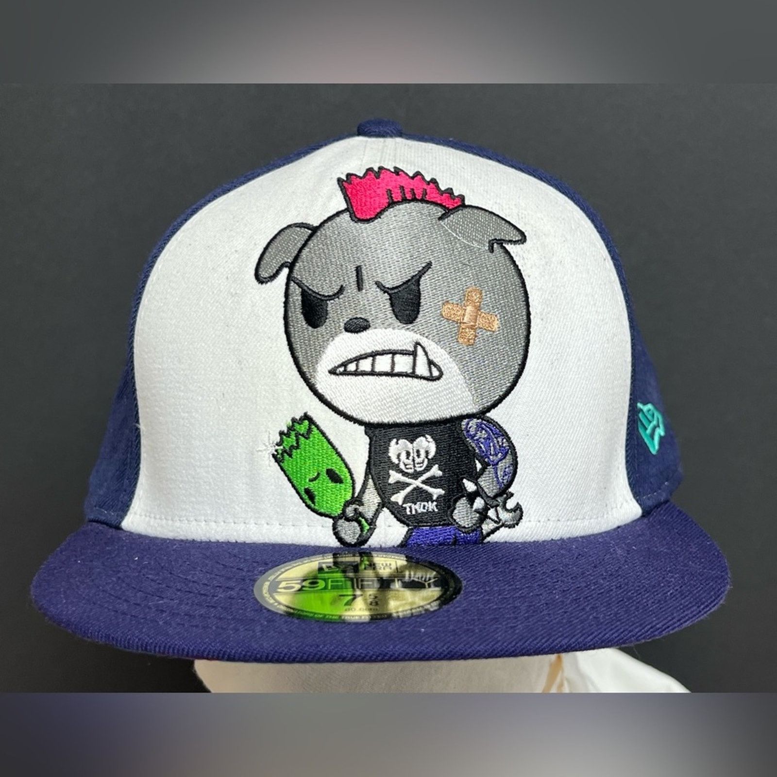 tokidoki Tokidoki Bruiser Punk New Era Hat 7 1/2 Rare TKDK Hot Neon Size ONE SIZE - 1 Thumbnail