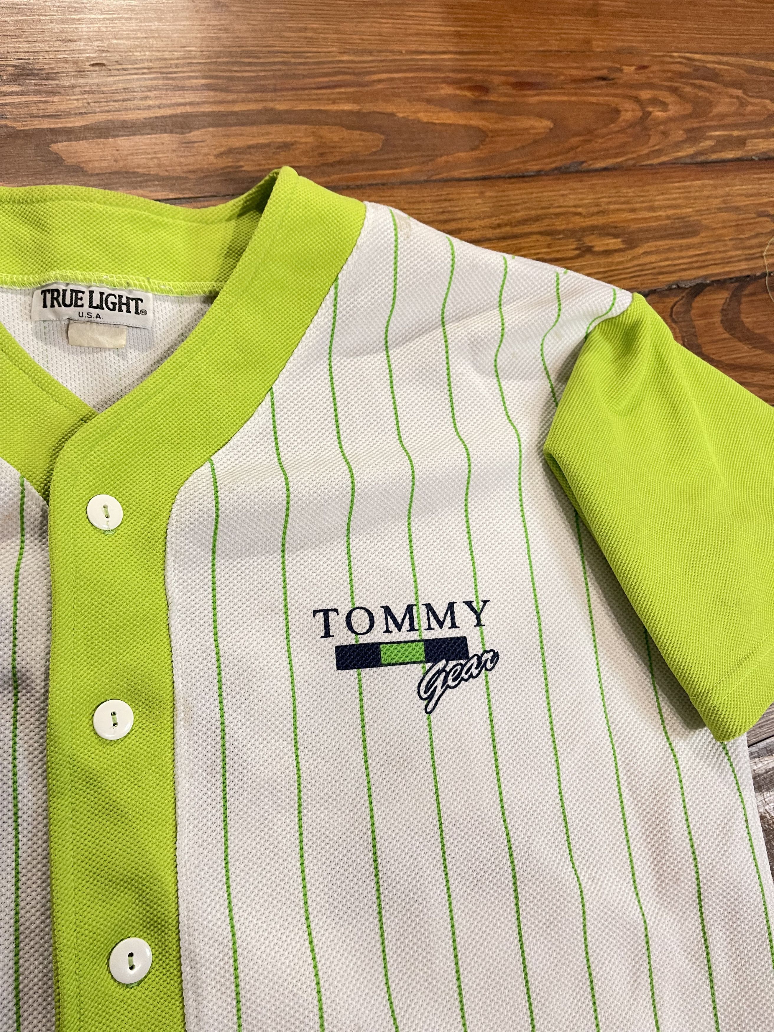 Rap Tees × Tommy Jeans × Vintage 1990's Tommy Jeans Hip-Hop Baseball Jersey Size US L / EU 52-54 / 3 - 10 Thumbnail