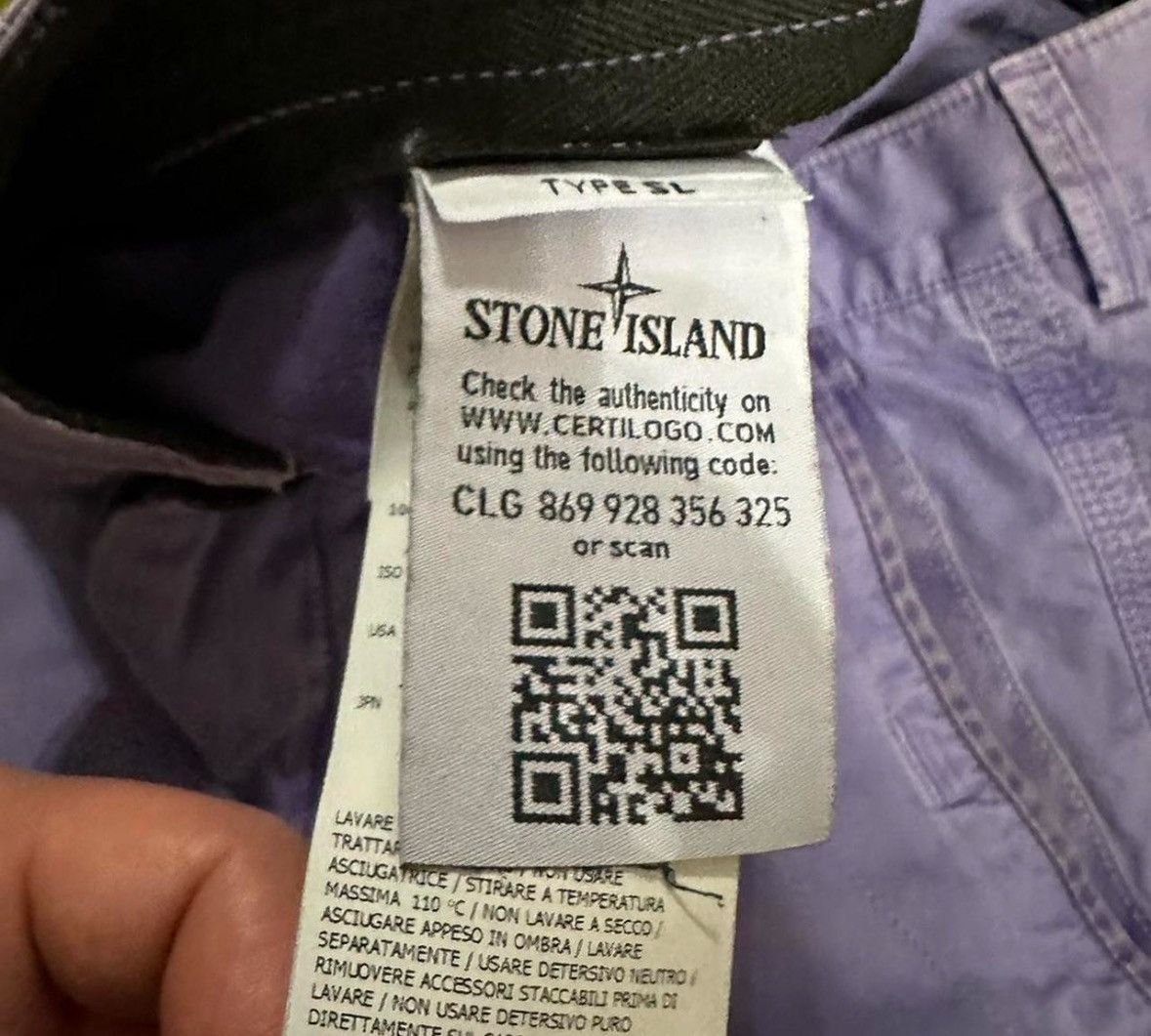 Stone Island 2012 stone island pants lilac purple Size US 31 - 7 Thumbnail
