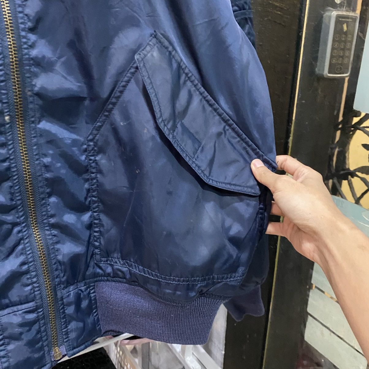 Vintage 90s Suntory Boss Coffee MA-1 bomber jackets Size US L / EU 52-54 / 3 - 8 Thumbnail