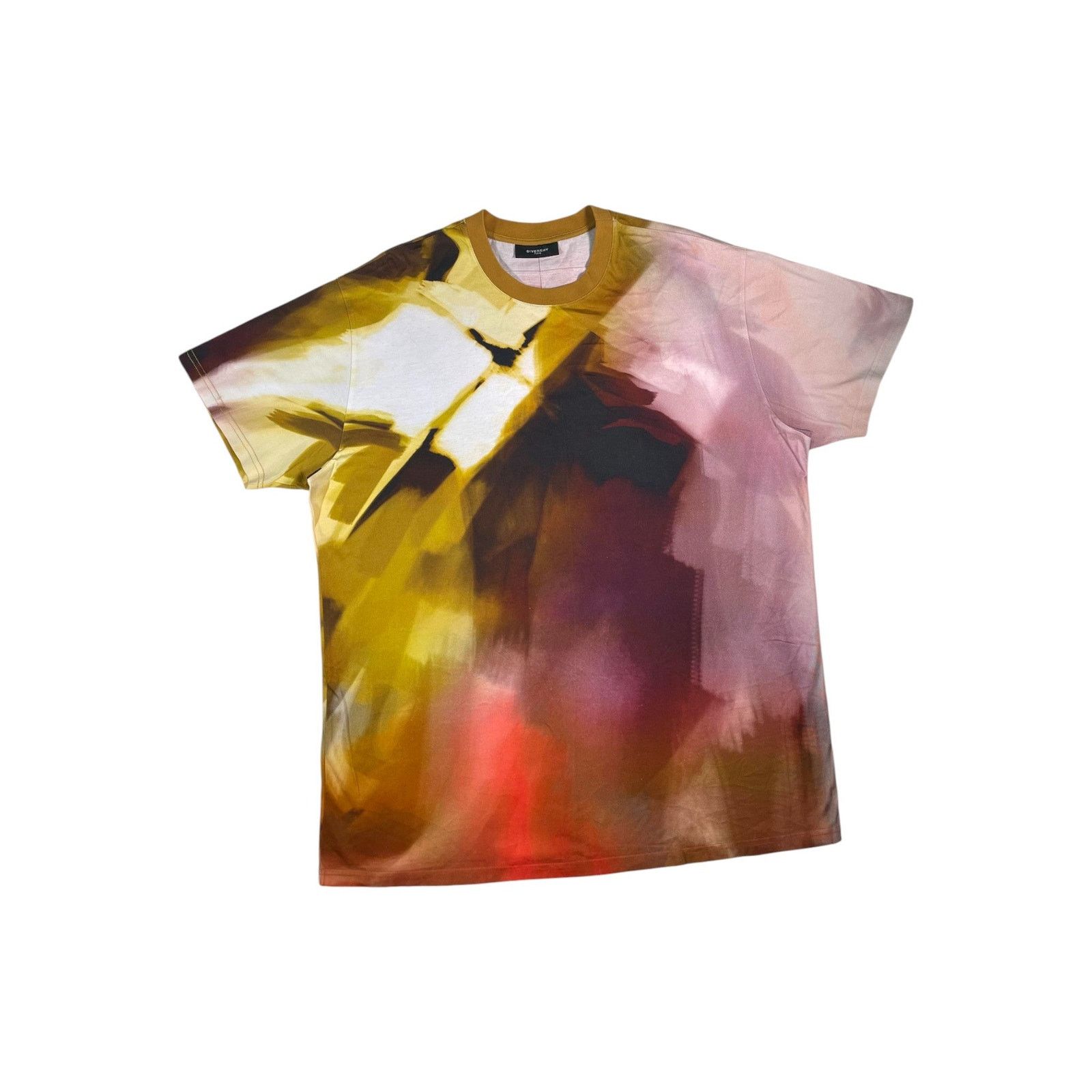 Givenchy Givenchy Multi Tie Dye Yellow Tee Size US M / EU 48-50 / 2 - 1 Thumbnail