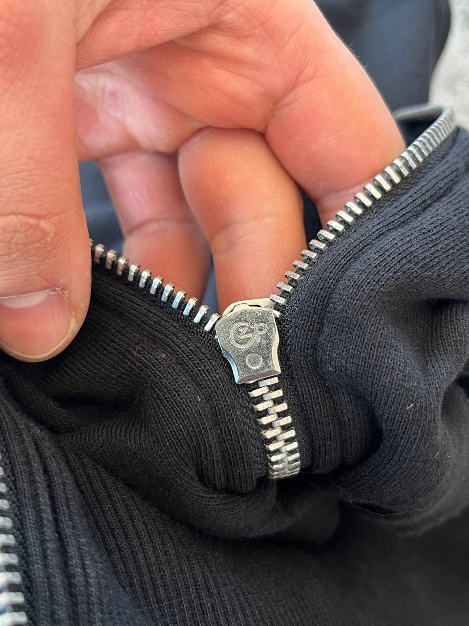 John Galliano JOHN GALLIANO Avant Garde Zip Skull Logo Black Color Size S Size US S / EU 44-46 / 1 - 17 Thumbnail