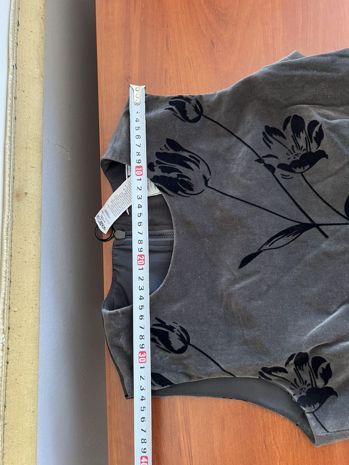 Max Mara SPORT MAX MARA CODE VELOUR FLOWERS ART WOMEN DRESS US 8 Size M / US 6-8 / IT 42-44 - 20 Thumbnail