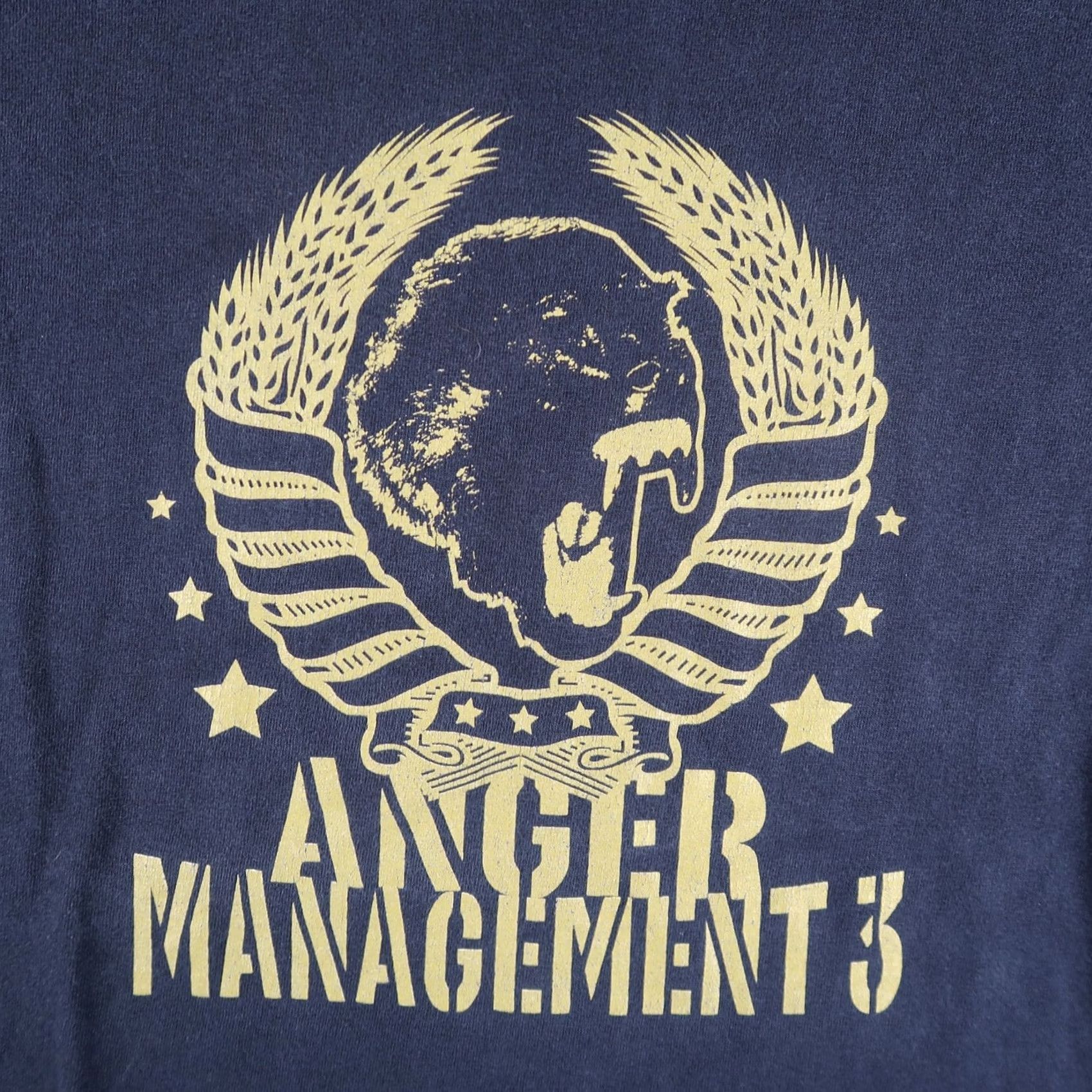 Vintage VINTAGE Y2K 2005 Anger Management Tour Local Crew T-shirt Size L Black Men Short Sleeve Crew Neck Graphic Print Hip Hop Size US L / EU 52-54 / 3 - 3 Thumbnail