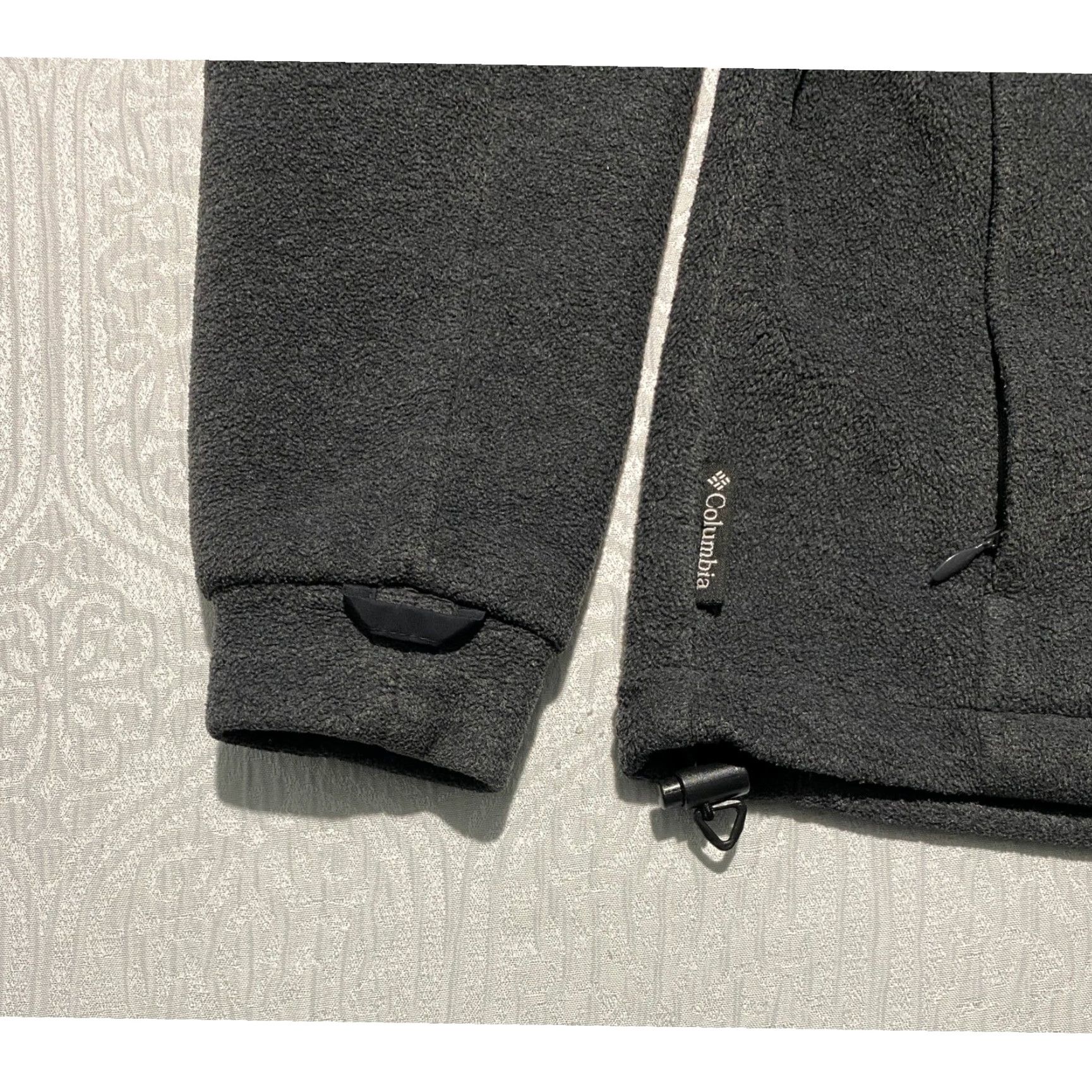 Vintage Columbia Jacket Full Zip Fleece Gray Regular Women’s S Interchange Pockets Outdoor Activewear Traveling University Theme Winter Fall Spring Size S / US 4 / IT 40 - 3 Thumbnail