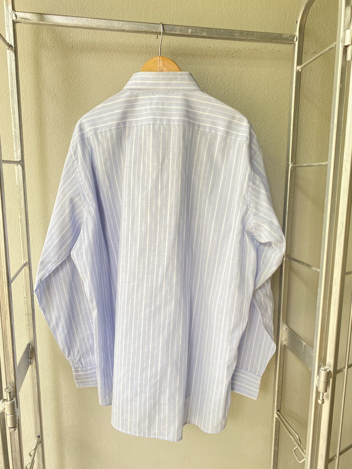 Christian Dior Monsieur Christian Dior vintage strip shirt Size US XL / EU 56 / 4 - 7 Thumbnail