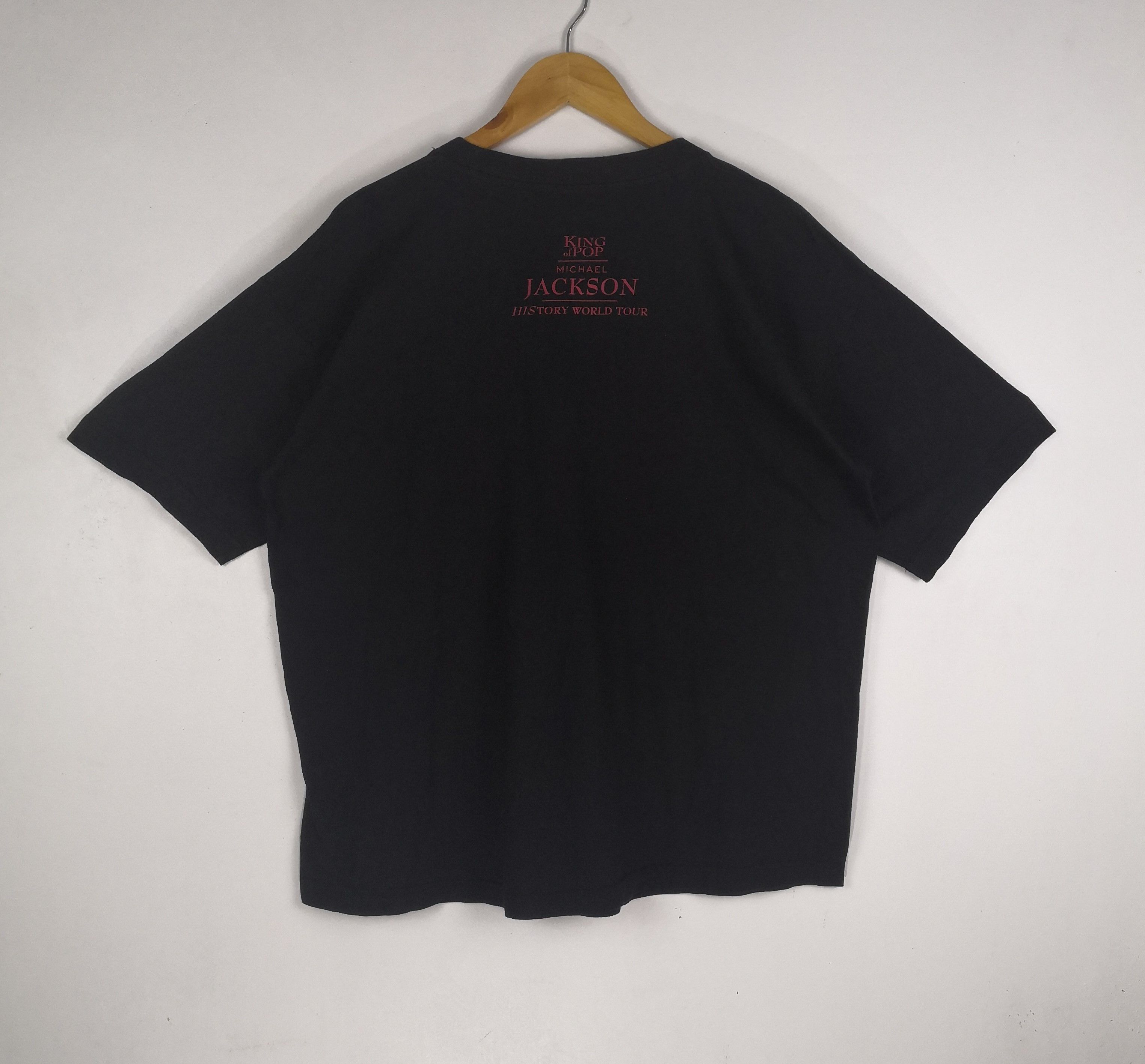Band Tees Vintage Michael Jackson T-Shirt History World Tour 1996 Size US XL / EU 56 / 4 - 2 Thumbnail