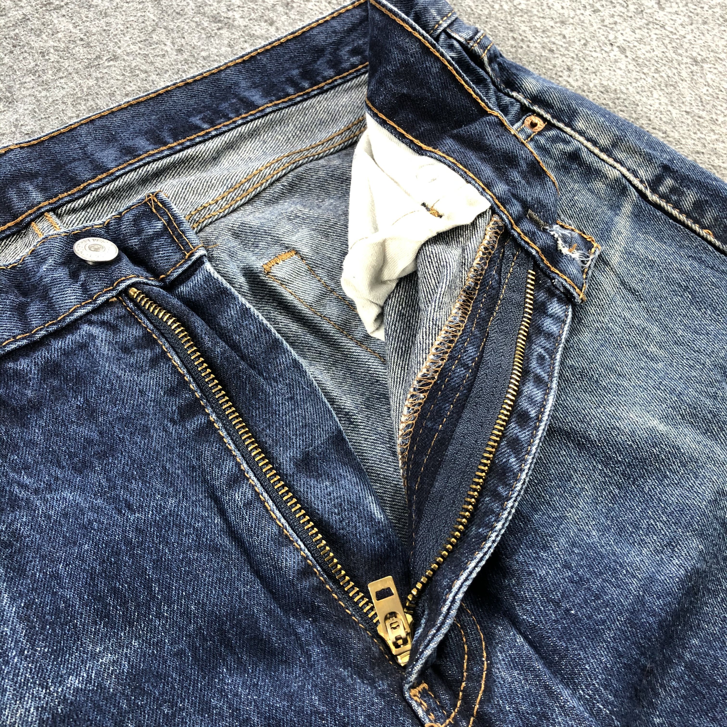 Levi's Vintage Blue Wash Levis 505 Jeans-J2038 Size US 38 / EU 54 - 8 Thumbnail