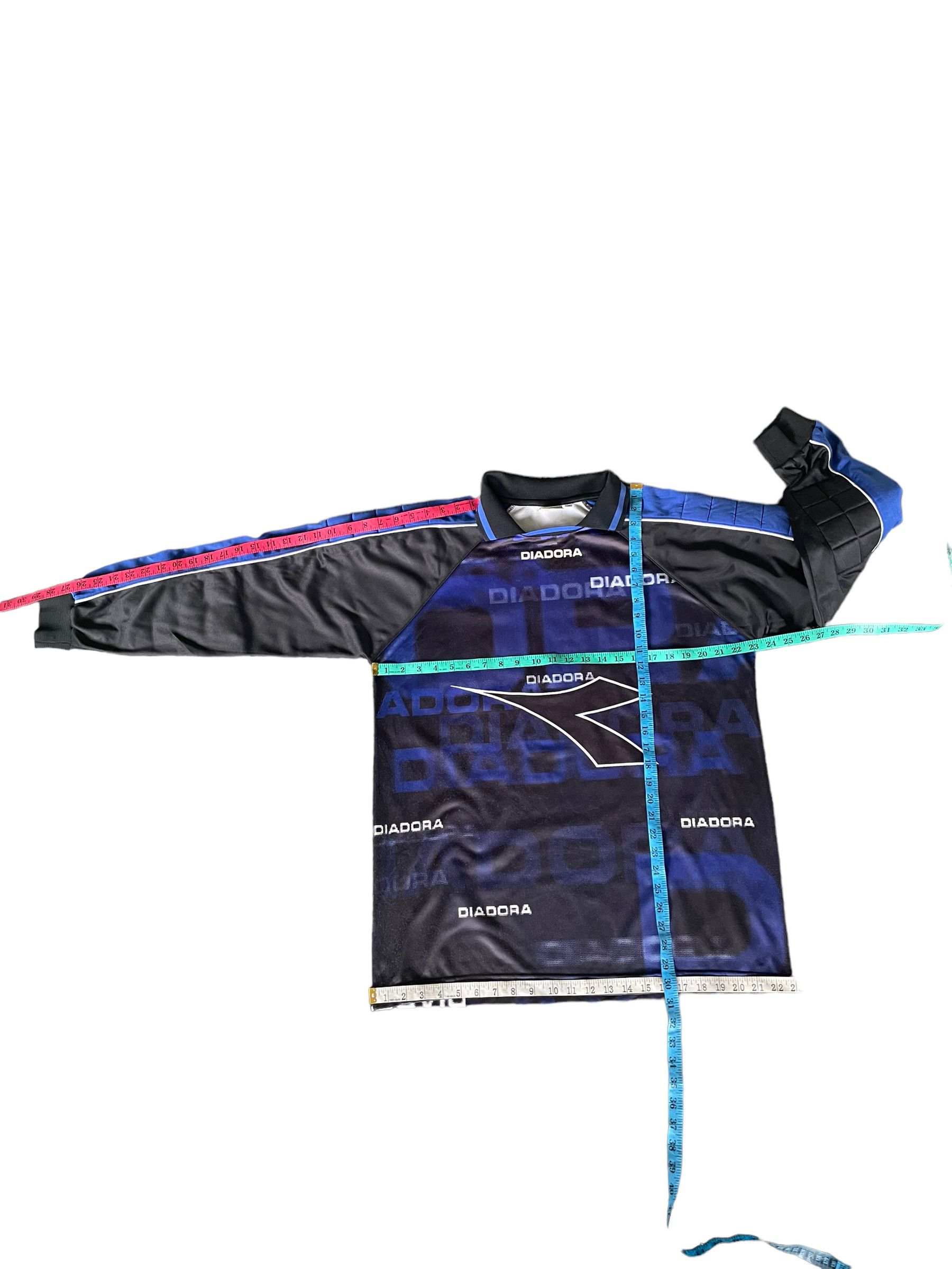 Diadora Vintage 90's Diadora Goalkeeper Jersey Size US L / EU 52-54 / 3 - 9 Thumbnail