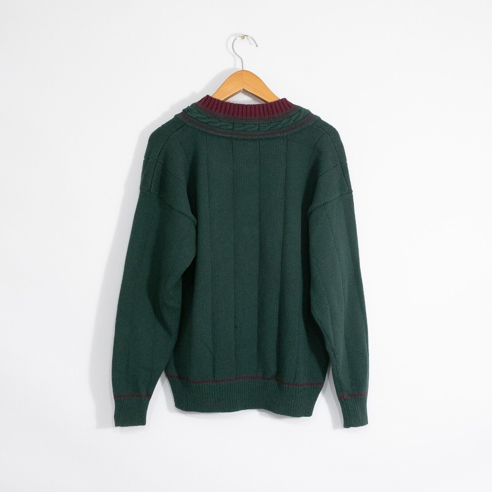 Vintage Vintage John Ashford Tennis Knit Sweater Mens XL Cable Knit Size US XL / EU 56 / 4 - 6 Thumbnail