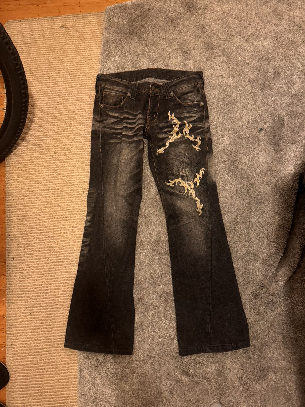 Tornado Mart Tornado Mart Tribal Denim Size US 32 / EU 48 - 1 Thumbnail