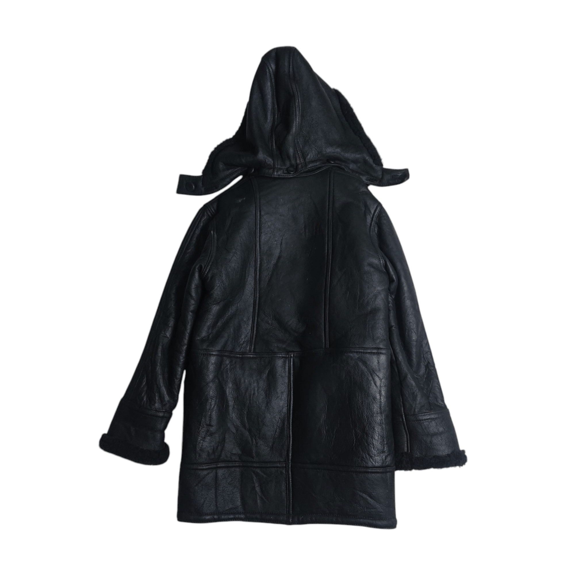 Genuine Leather × Vintage Vintage 80's Echtes Leder Leather Jacket Size US L / EU 52-54 / 3 - 4 Thumbnail