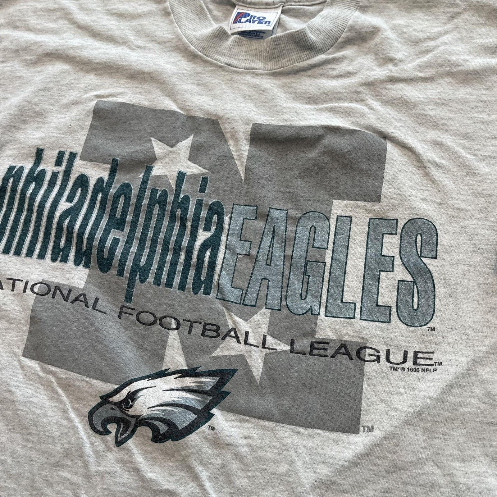 Vintage Philadelphia Eagles Shirt Mens XL NFL Pro Player 90s