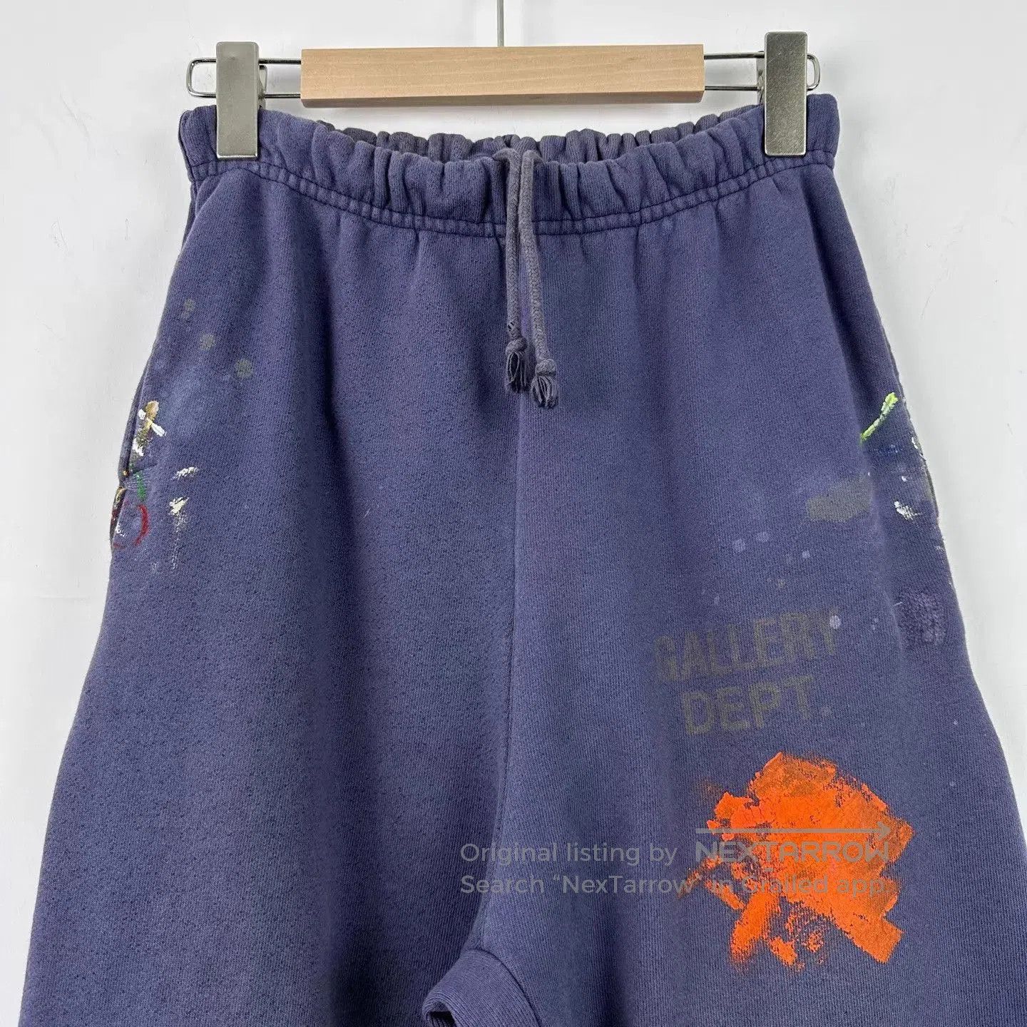 Gallery Dept. Blue Paint Splatter Sweatpants. Size US 32 / EU 48 - 3 Thumbnail