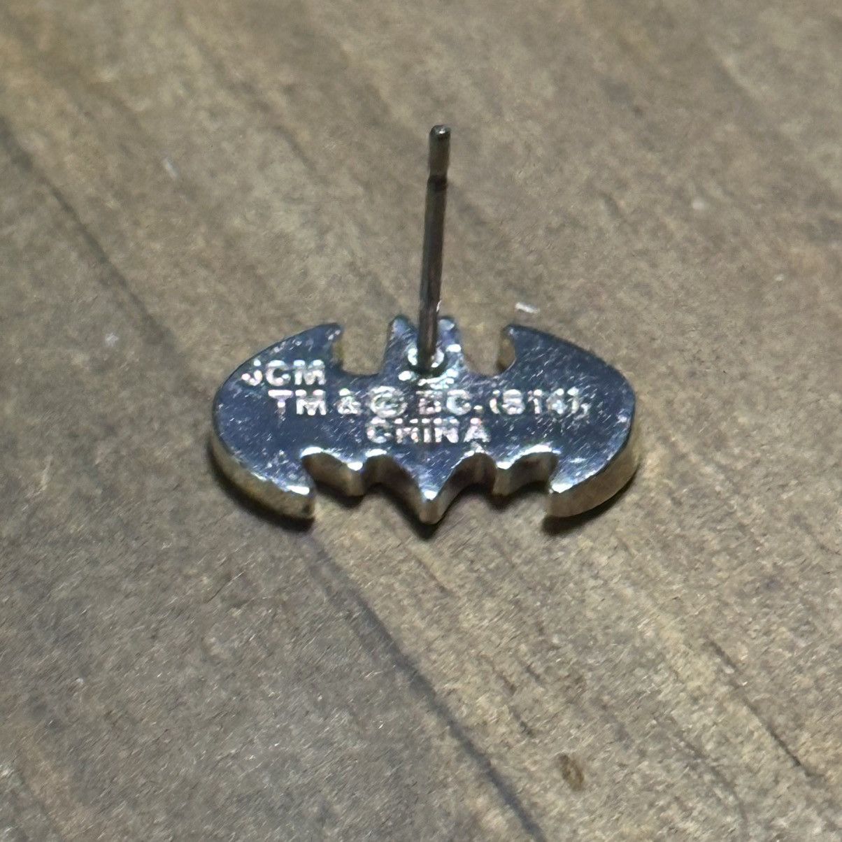 DC Comics DC enamel Batman post earrings Size ONE SIZE - 2 Thumbnail