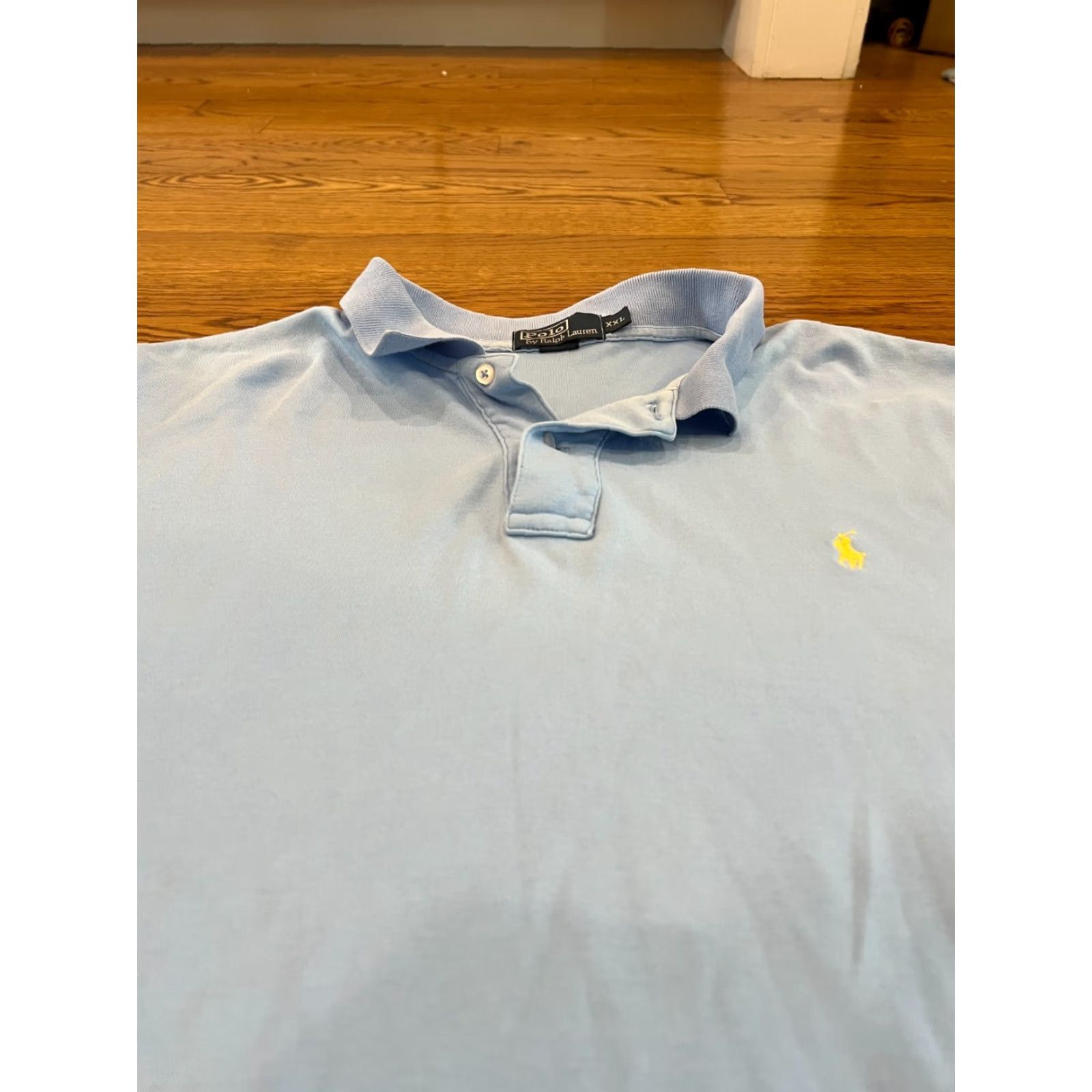 Polo Ralph Lauren Polo Ralph Lauren Shirt Mens XXL Embroidered Logo Light Blue Preppy Classic Size US XXL / EU 58 / 5 - 4 Thumbnail