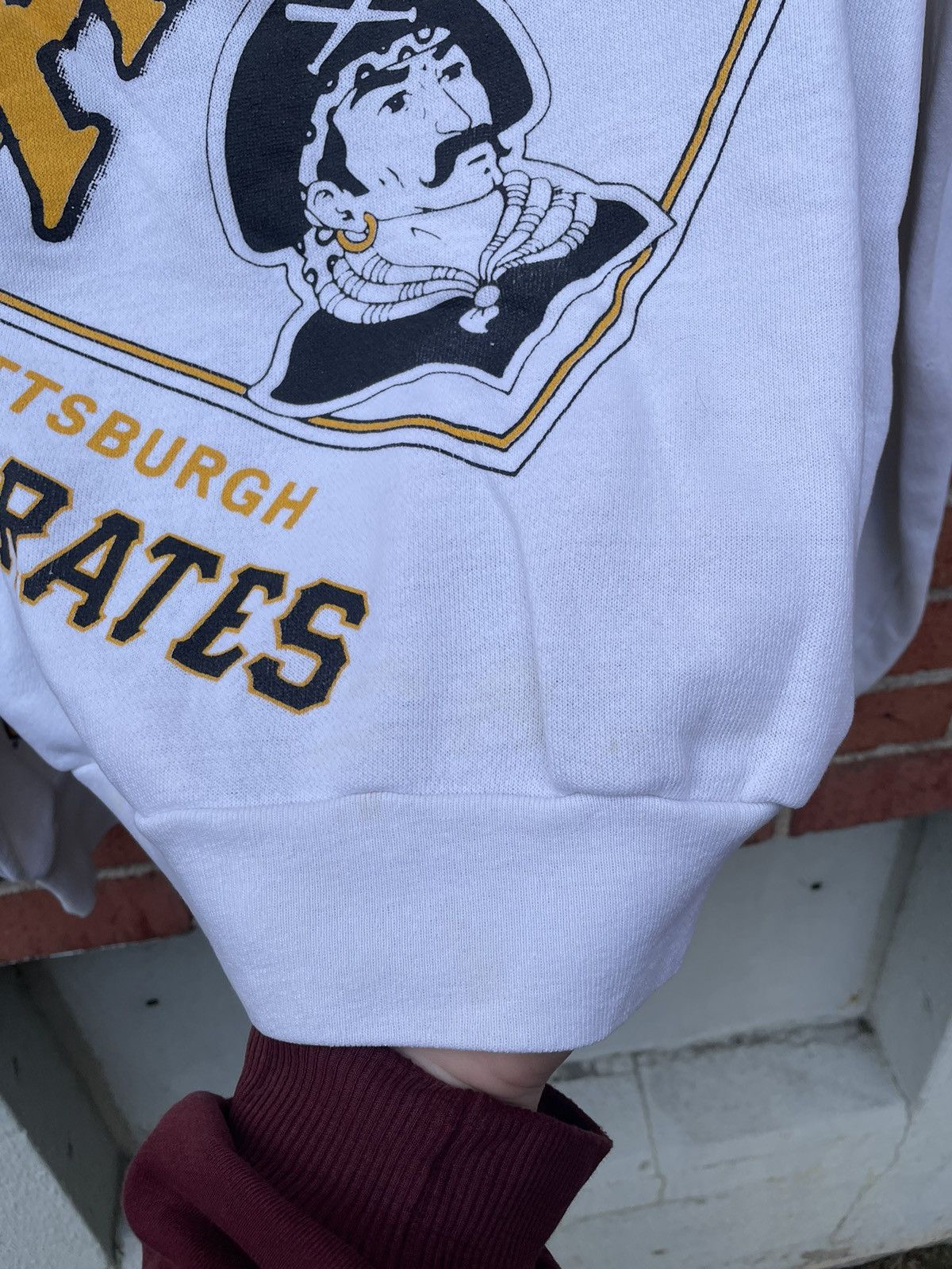Majestic Rare 80s Majestic MLB Pittsburgh Pirates AOP crewneck Size US M / EU 48-50 / 2 - 12 Thumbnail