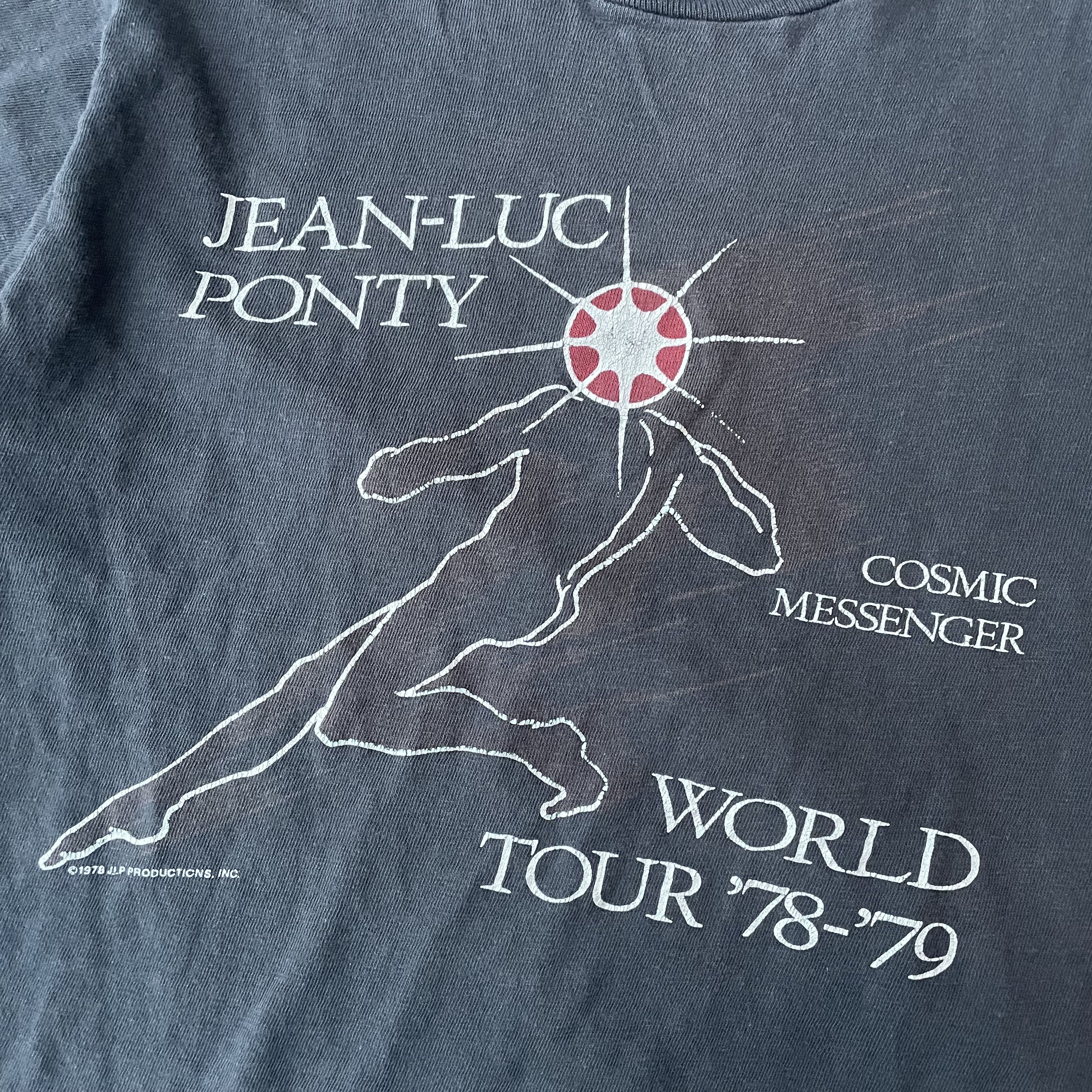 Vintage Vintage 1978 Jean-Luc Ponty "Cosmic Messenger" Tour Tee Size US XS / EU 42 / 0 - 2 Thumbnail